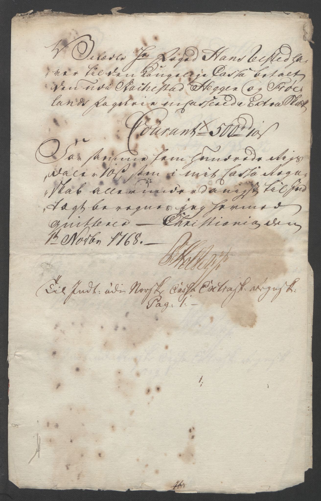 Rentekammeret inntil 1814, Reviderte regnskaper, Fogderegnskap, AV/RA-EA-4092/R07/L0413: Ekstraskatten Rakkestad, Heggen og Frøland, 1762-1772, p. 400