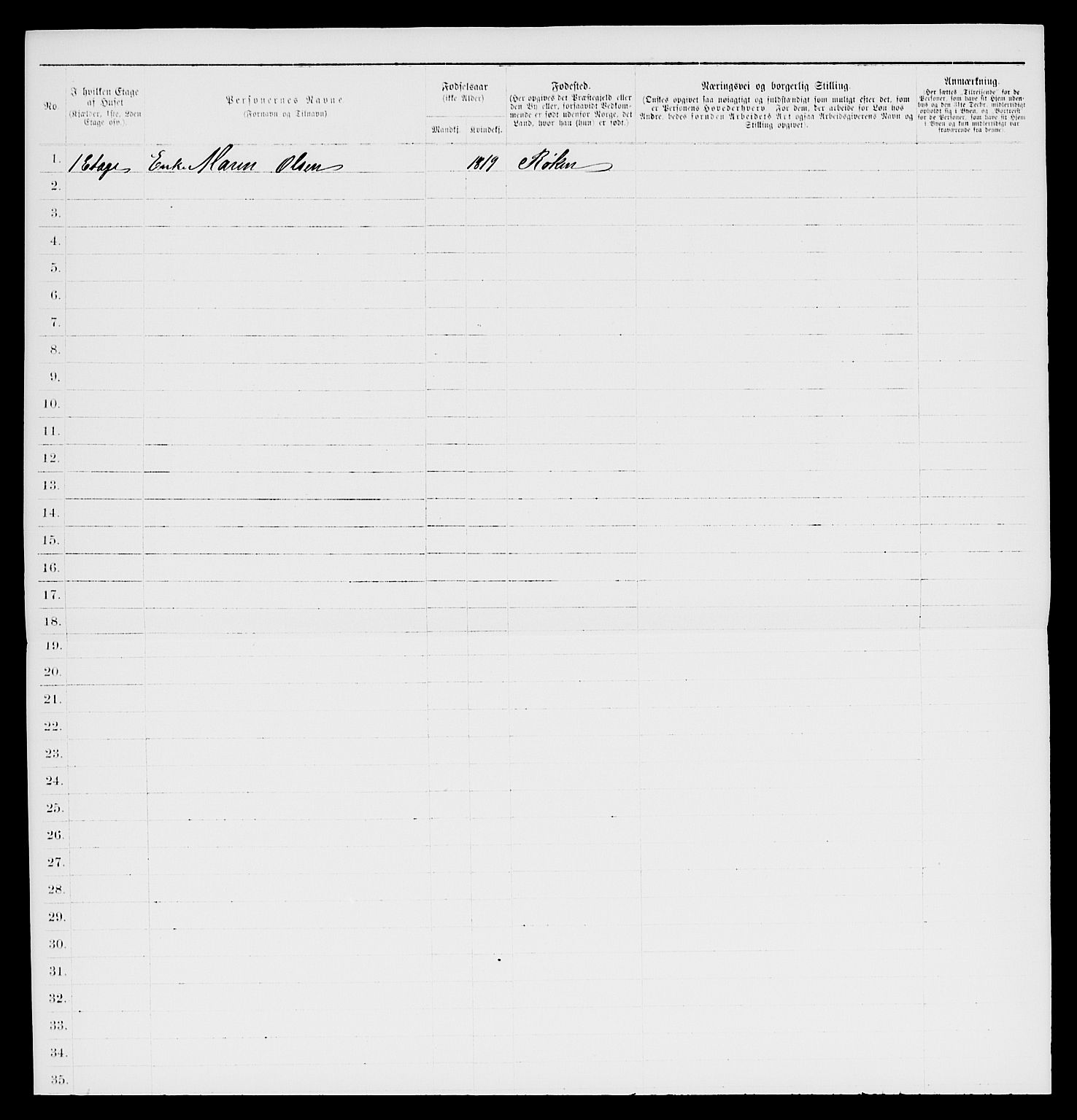 SAKO, 1885 census for 0602 Drammen, 1885, p. 2026