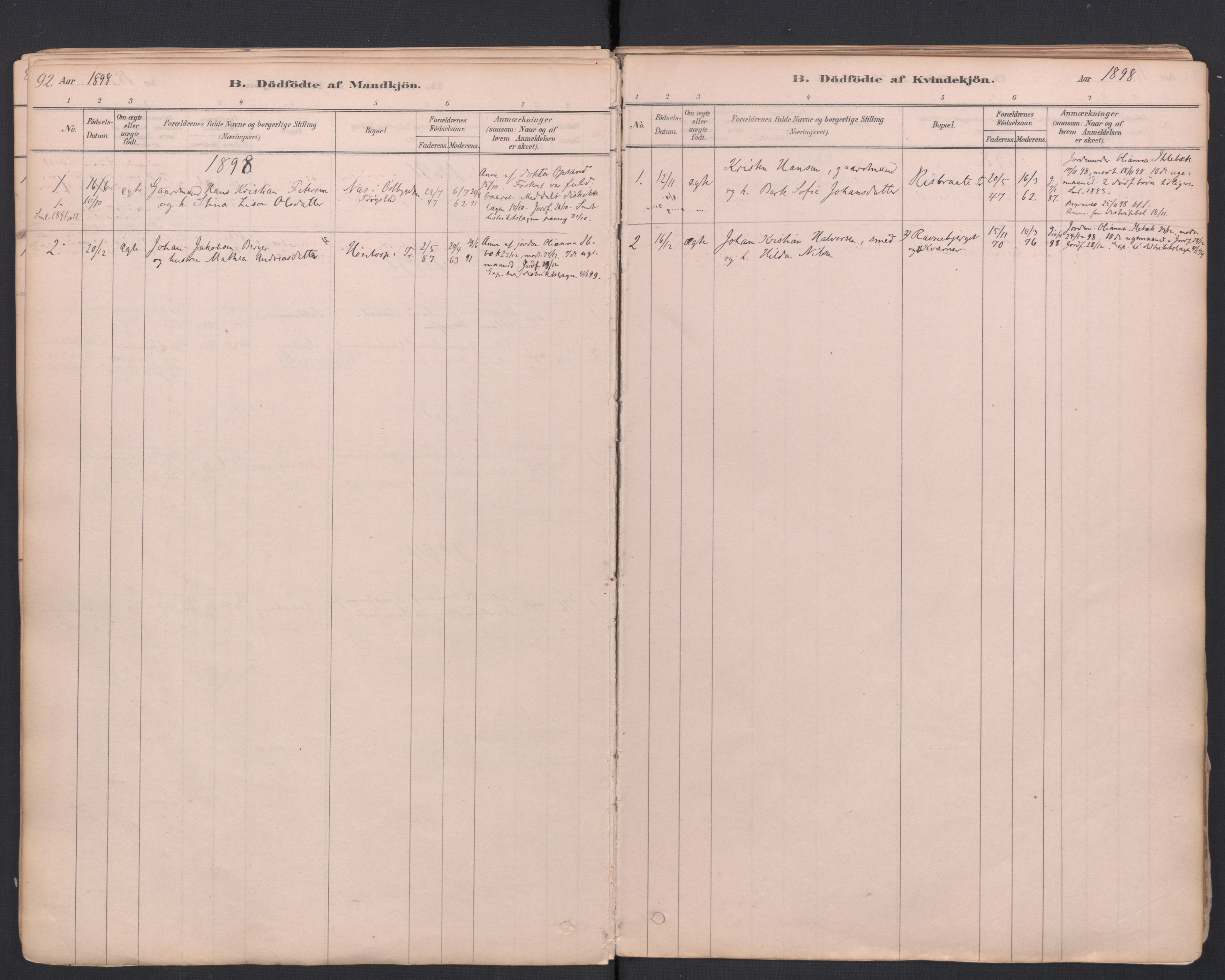 Trøgstad prestekontor Kirkebøker, AV/SAO-A-10925/F/Fa/L0010: Parish register (official) no. I 10, 1878-1898, p. 92