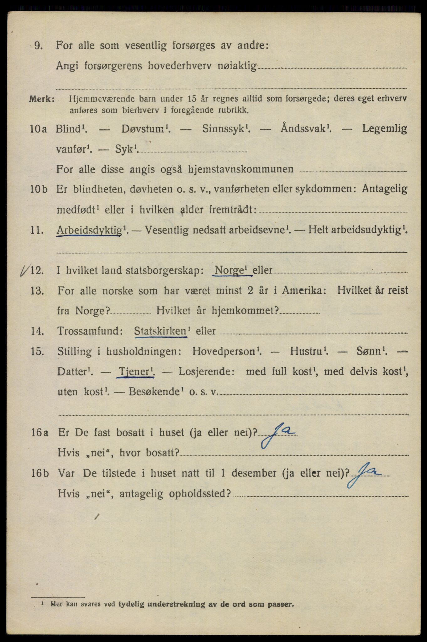 SAO, 1920 census for Kristiania, 1920, p. 202450