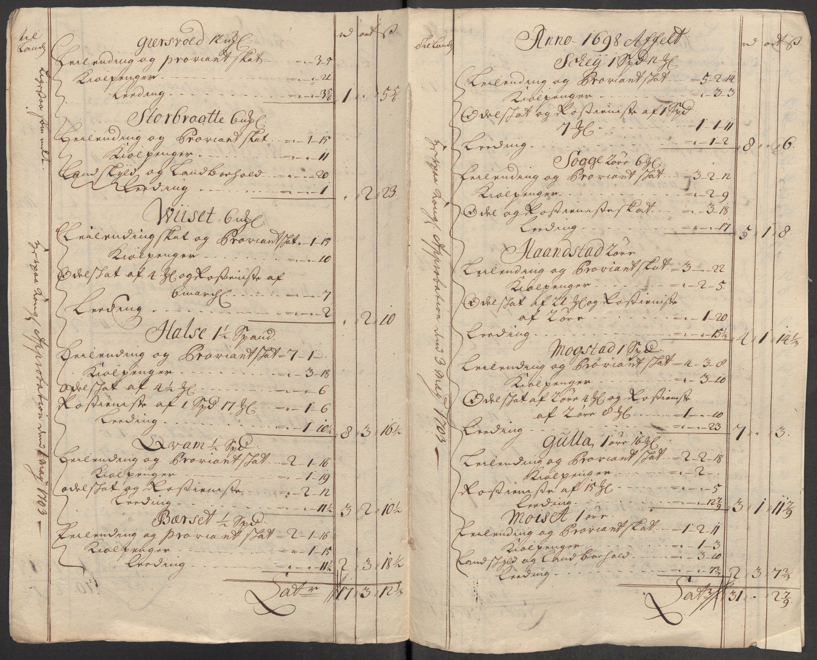 Rentekammeret inntil 1814, Reviderte regnskaper, Fogderegnskap, RA/EA-4092/R56/L3748: Fogderegnskap Nordmøre, 1714-1715, p. 197