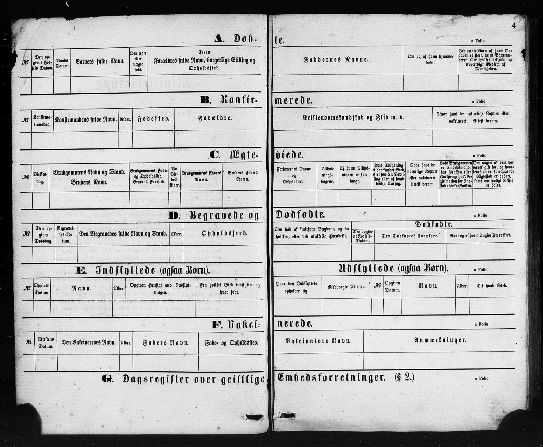 Lindås Sokneprestembete, AV/SAB-A-76701/H/Haa/Haaa/L0018: Parish register (official) no. A 18, 1869-1885, p. 4