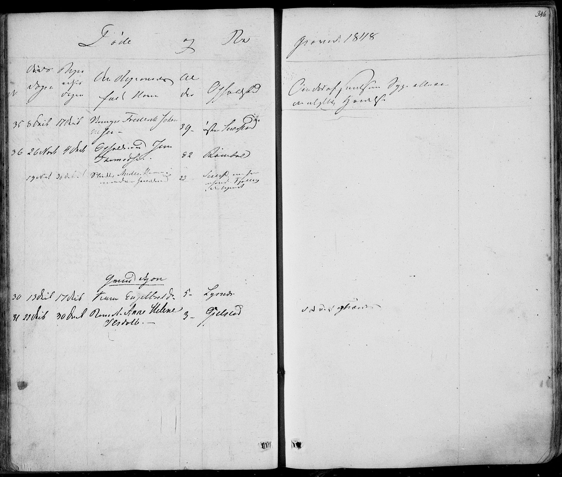 Hedrum kirkebøker, AV/SAKO-A-344/F/Fa/L0005: Parish register (official) no. I 5, 1835-1848, p. 346