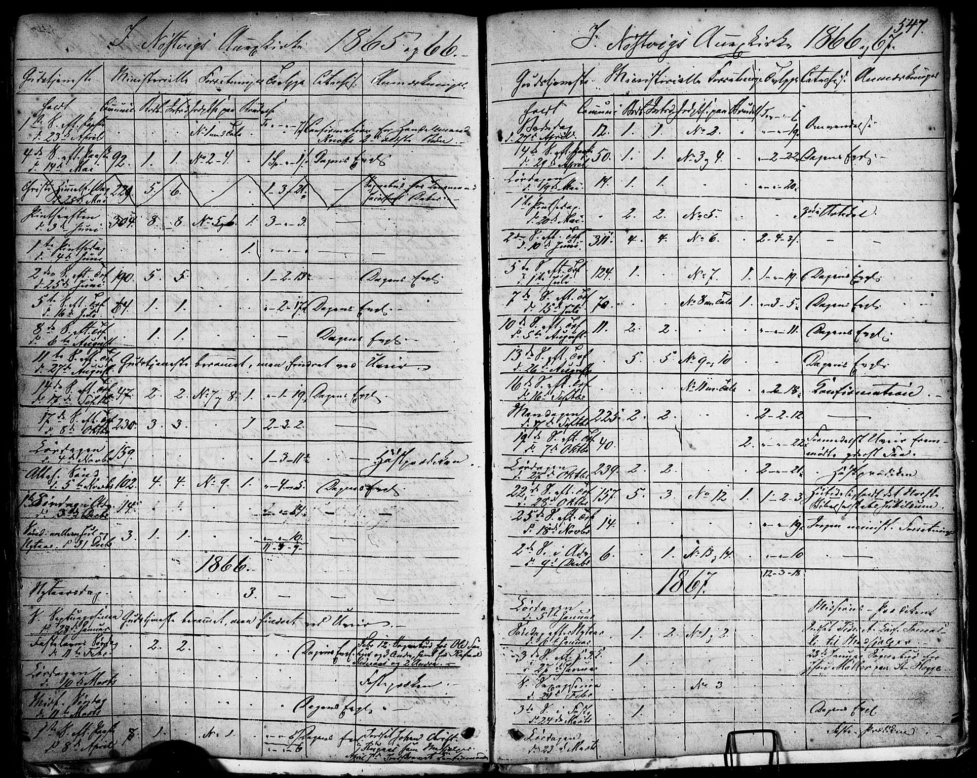 Ministerialprotokoller, klokkerbøker og fødselsregistre - Nordland, AV/SAT-A-1459/814/L0224: Parish register (official) no. 814A05, 1834-1874, p. 547