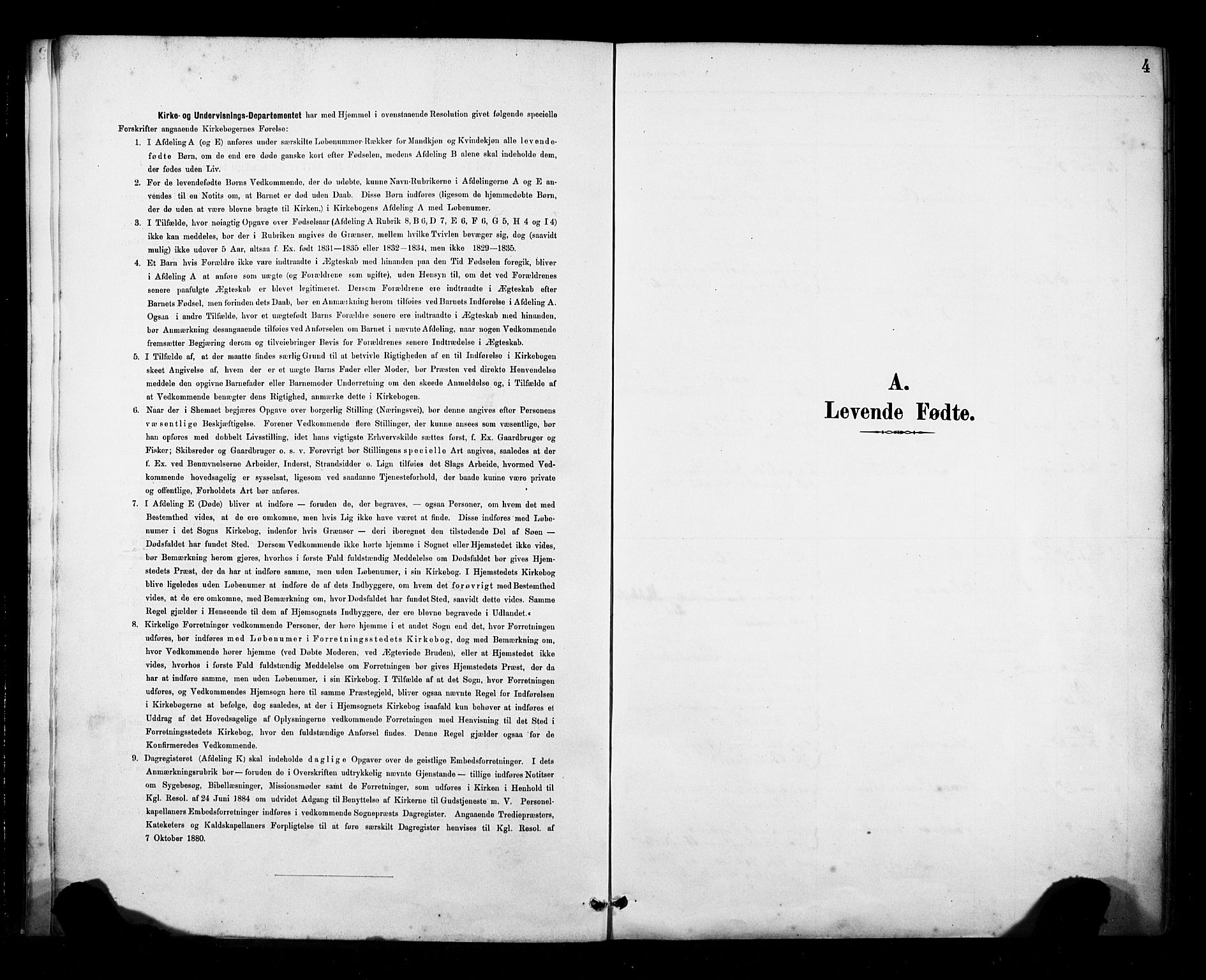 Fana Sokneprestembete, SAB/A-75101/H/Haa/Haab/L0002: Parish register (official) no. B 2, 1890-1897, p. 4