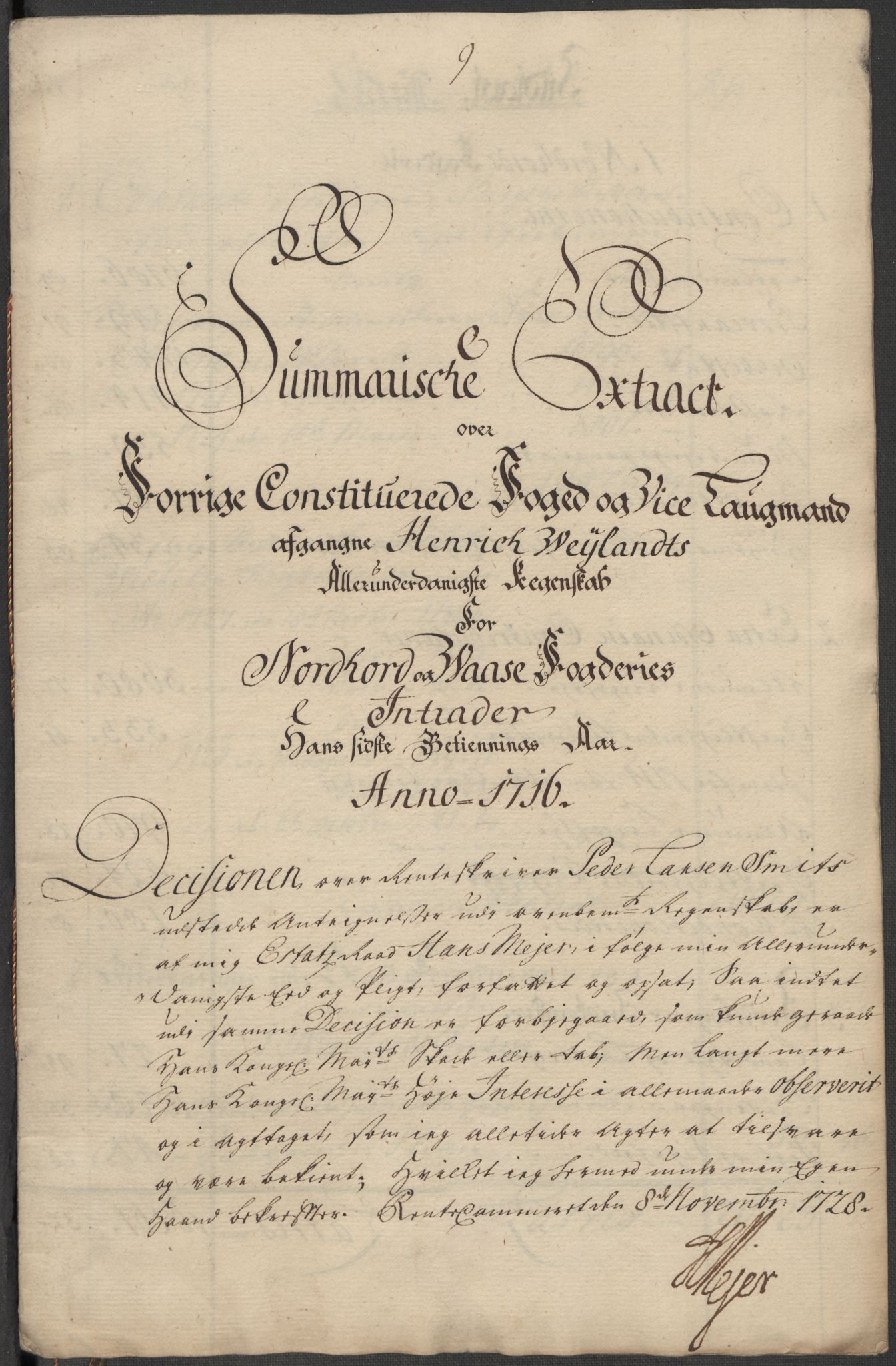 Rentekammeret inntil 1814, Reviderte regnskaper, Fogderegnskap, AV/RA-EA-4092/R51/L3199: Fogderegnskap Nordhordland og Voss, 1716, p. 20