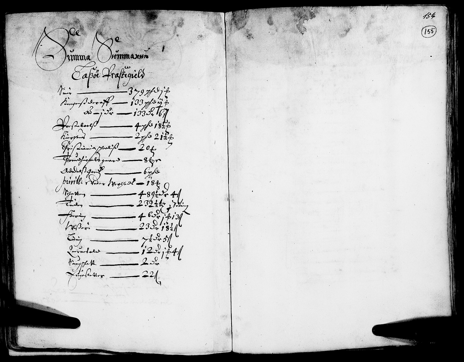 Rentekammeret inntil 1814, Realistisk ordnet avdeling, RA/EA-4070/N/Nb/Nba/L0014: Gudbrandsdalen fogderi, 1. del, 1668, p. 154b-155a