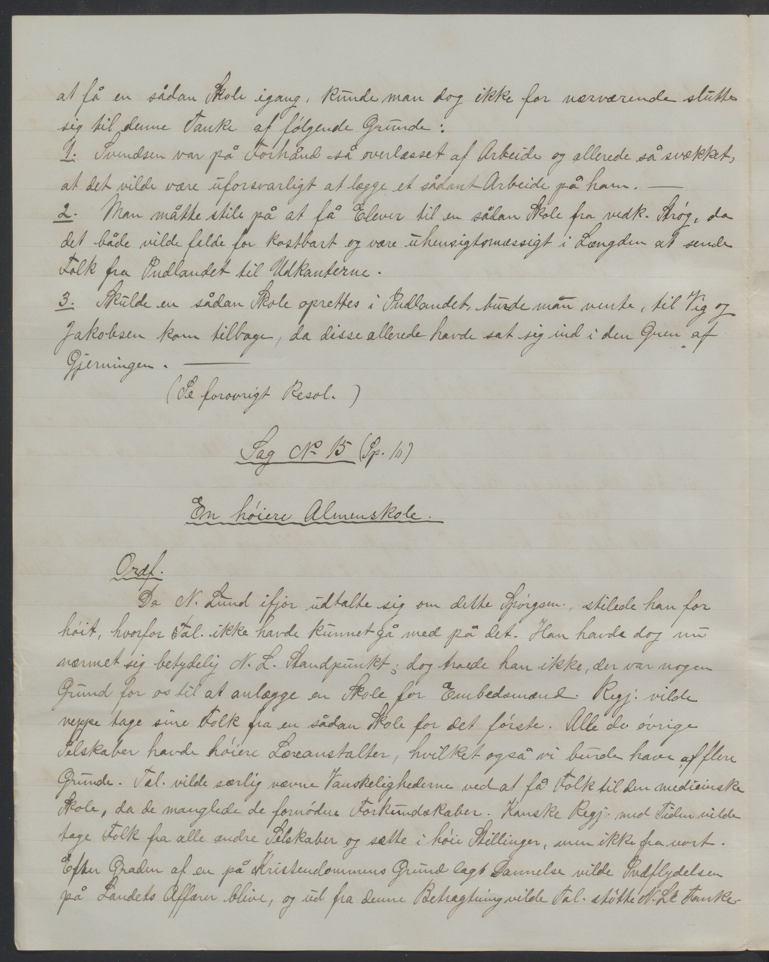 Det Norske Misjonsselskap - hovedadministrasjonen, VID/MA-A-1045/D/Da/Daa/L0038/0001: Konferansereferat og årsberetninger / Konferansereferat fra Madagaskar Innland., 1890