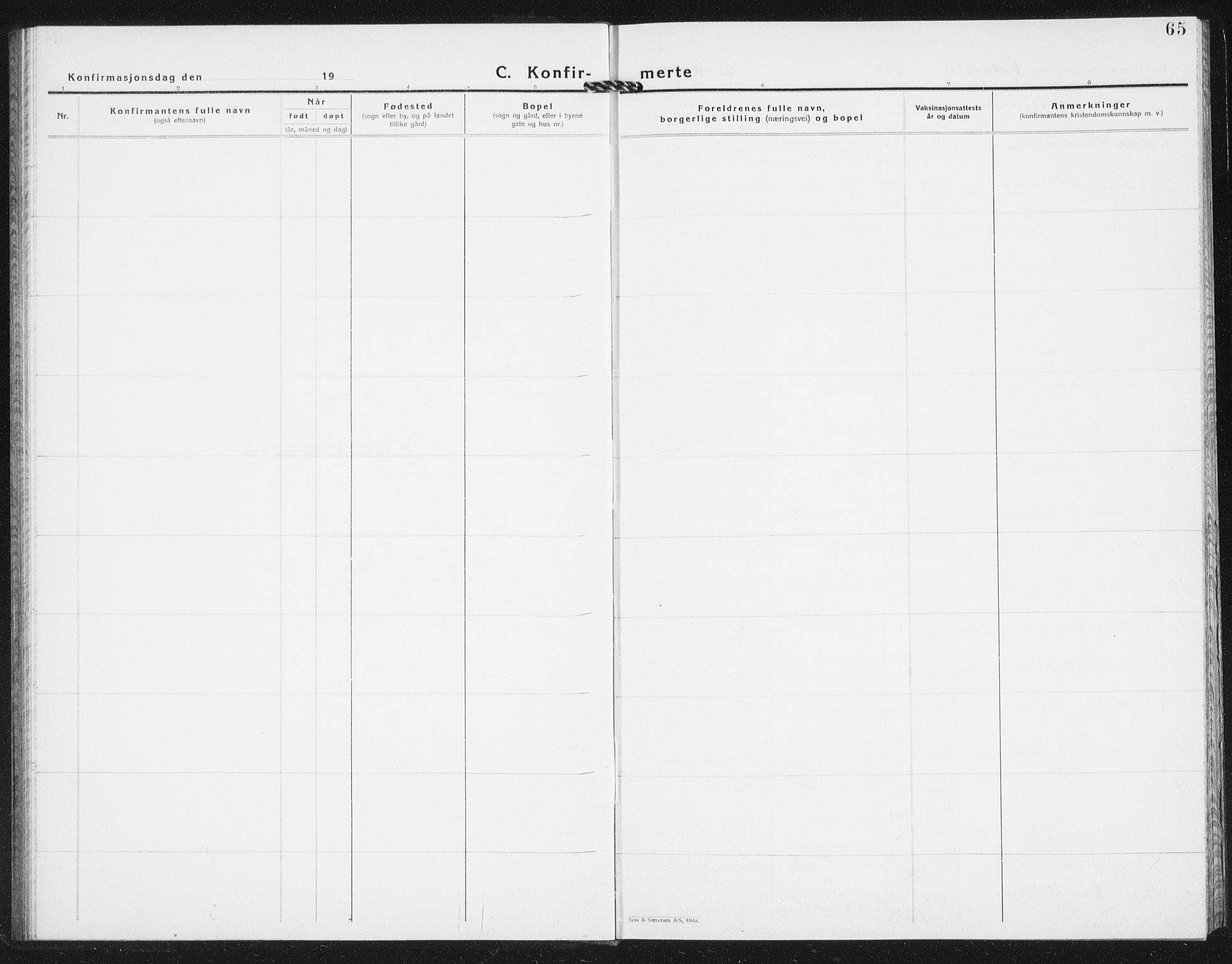 Nittedal prestekontor Kirkebøker, SAO/A-10365a/G/Ga/L0004: Parish register (copy) no. I 4, 1930-1943, p. 65