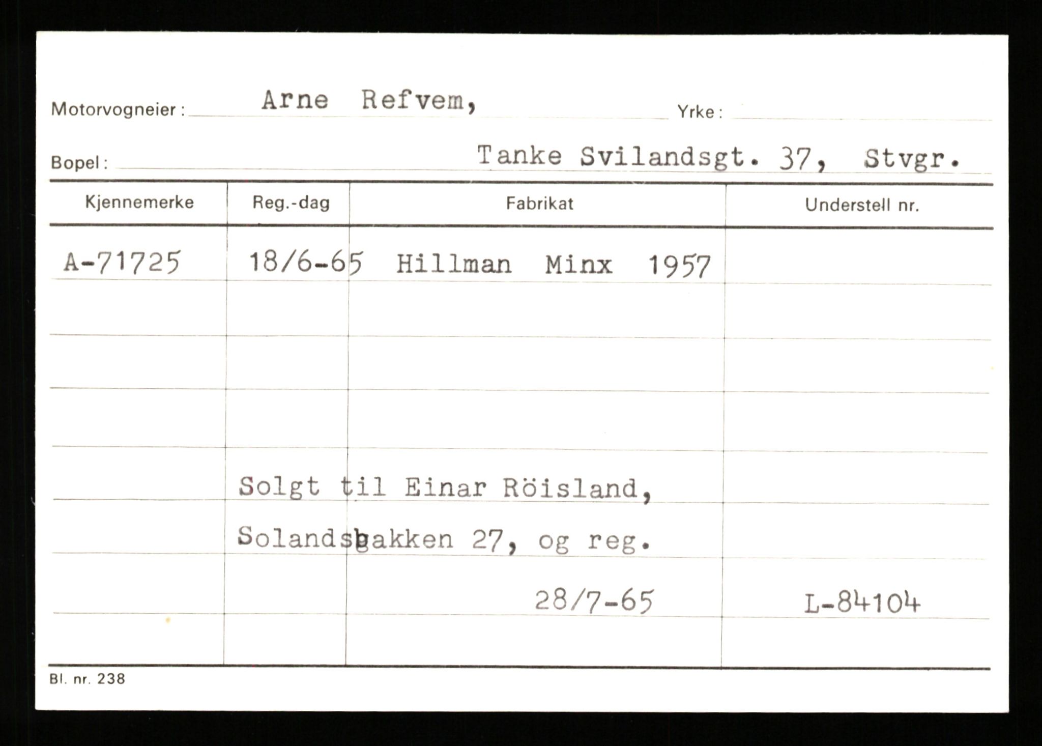 Stavanger trafikkstasjon, AV/SAST-A-101942/0/G/L0008: Registreringsnummer: 67519 - 84533, 1930-1971, p. 661