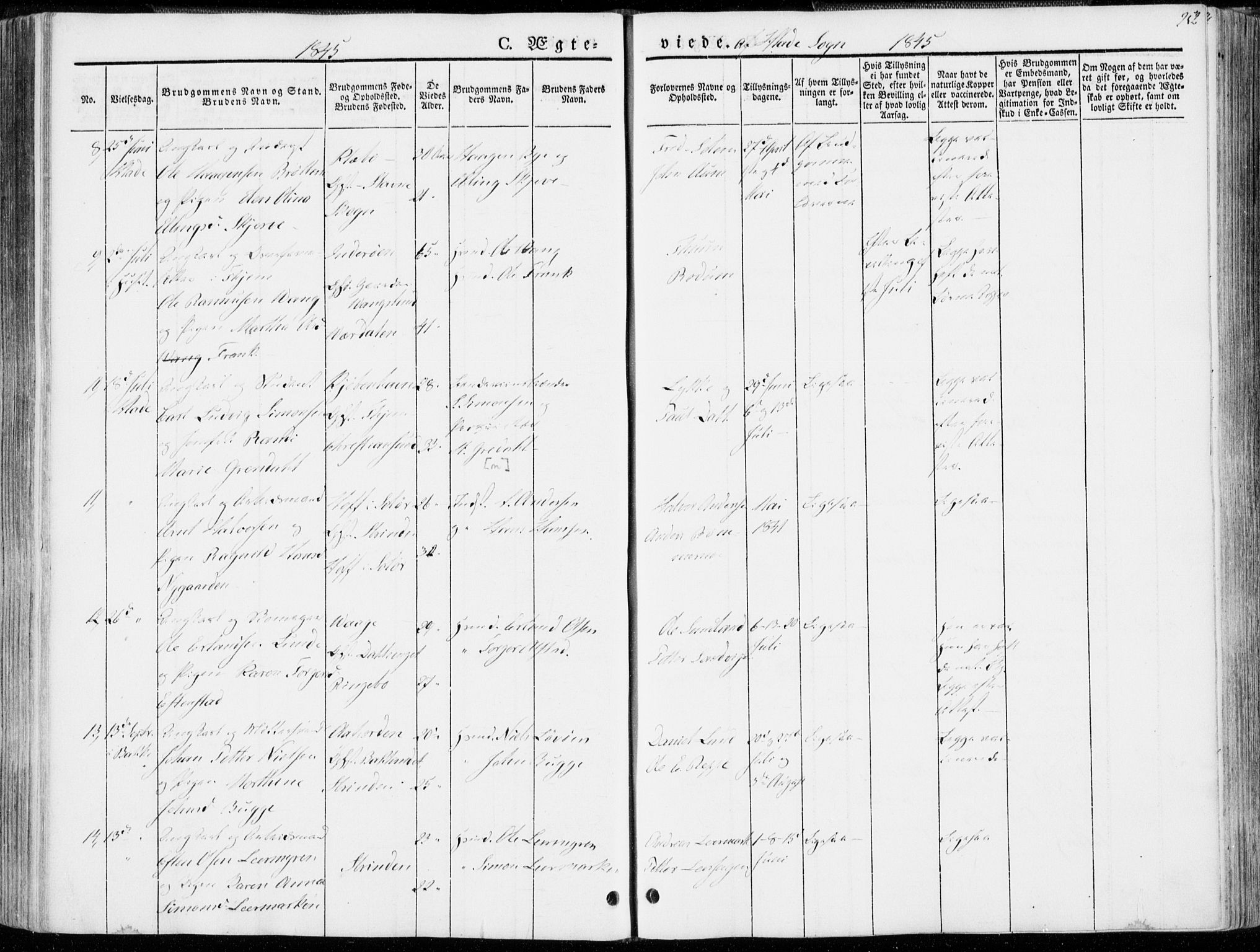 Ministerialprotokoller, klokkerbøker og fødselsregistre - Sør-Trøndelag, SAT/A-1456/606/L0290: Parish register (official) no. 606A05, 1841-1847, p. 252