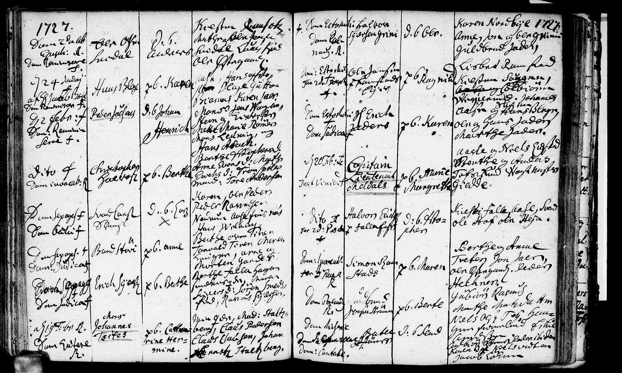 Fet prestekontor Kirkebøker, AV/SAO-A-10370a/F/Fa/L0001: Parish register (official) no. I 1, 1716-1751, p. 78