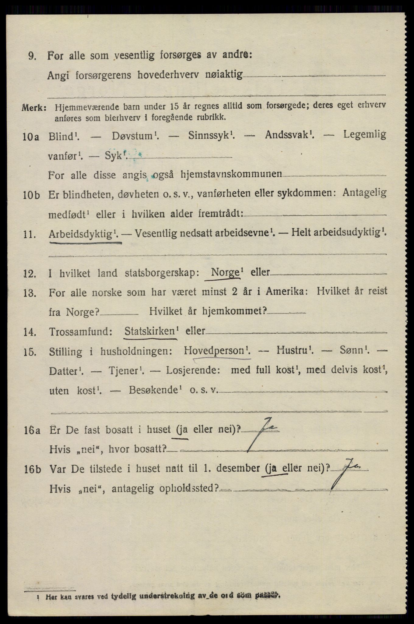 SAO, 1920 census for Aker, 1920, p. 119341