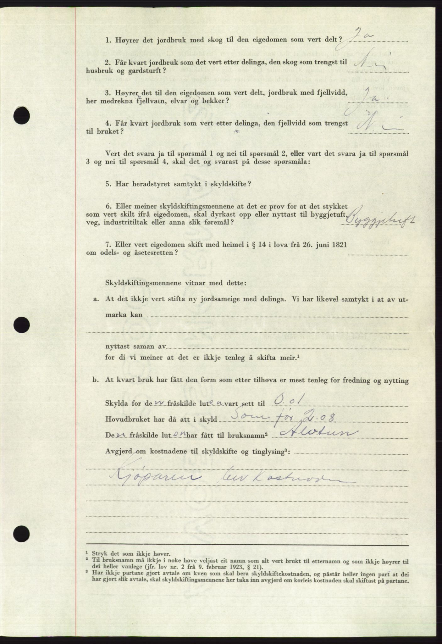 Søre Sunnmøre sorenskriveri, AV/SAT-A-4122/1/2/2C/L0110: Mortgage book no. 36A, 1958-1958, Diary no: : 1804/1958
