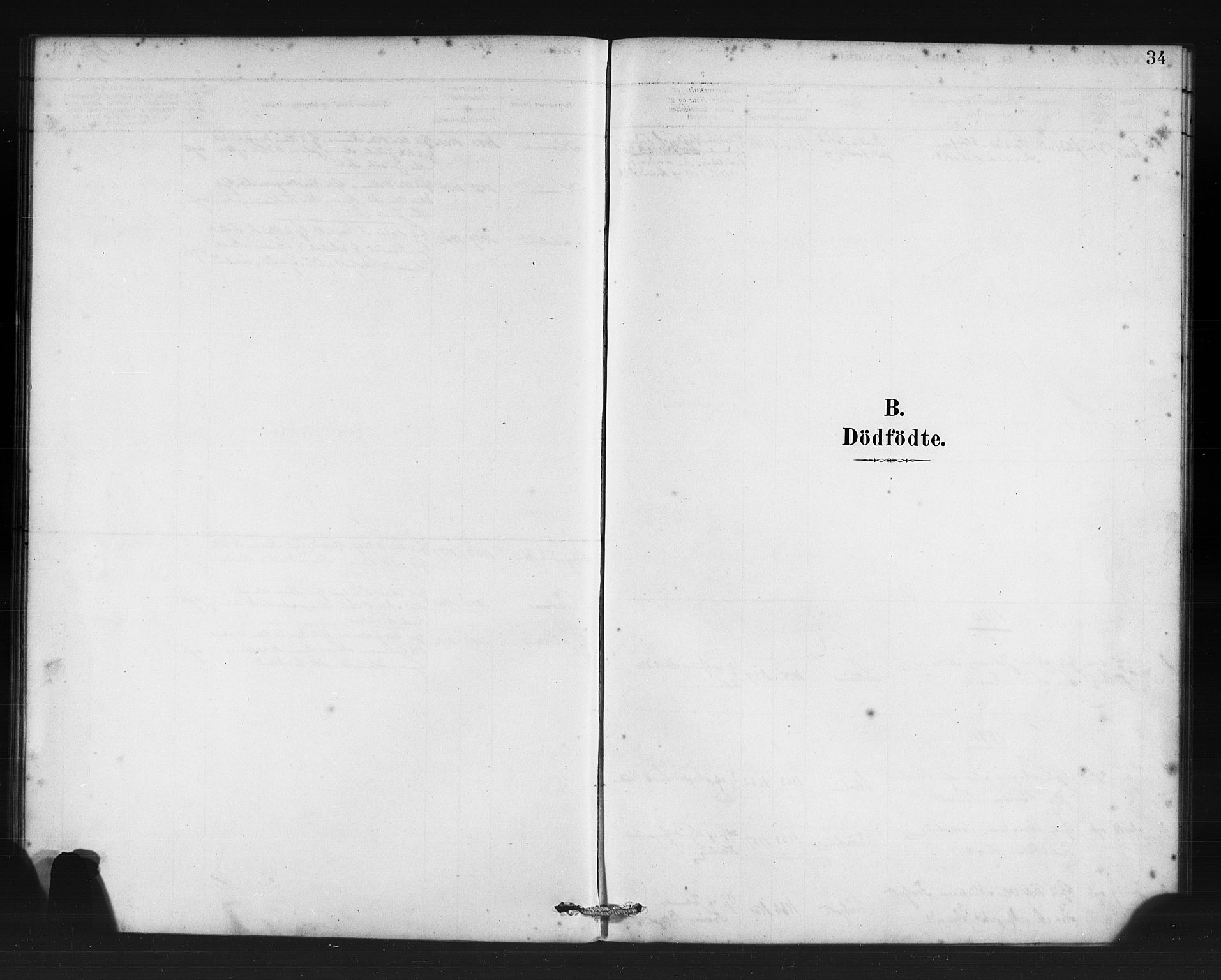 Manger sokneprestembete, AV/SAB-A-76801/H/Haa: Parish register (official) no. D 1, 1881-1892, p. 34