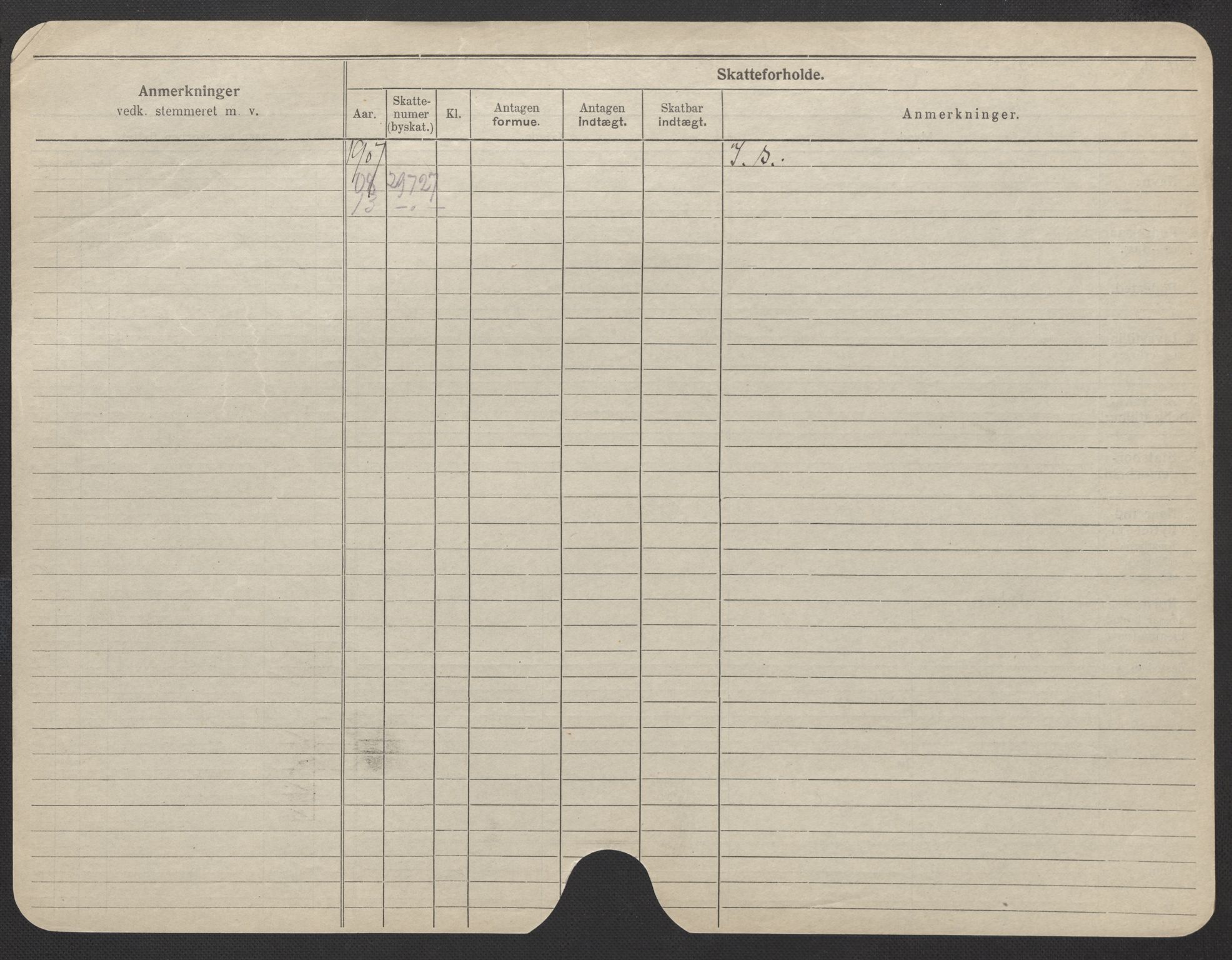 Oslo folkeregister, Registerkort, AV/SAO-A-11715/F/Fa/Fac/L0022: Kvinner, 1906-1914, p. 475b