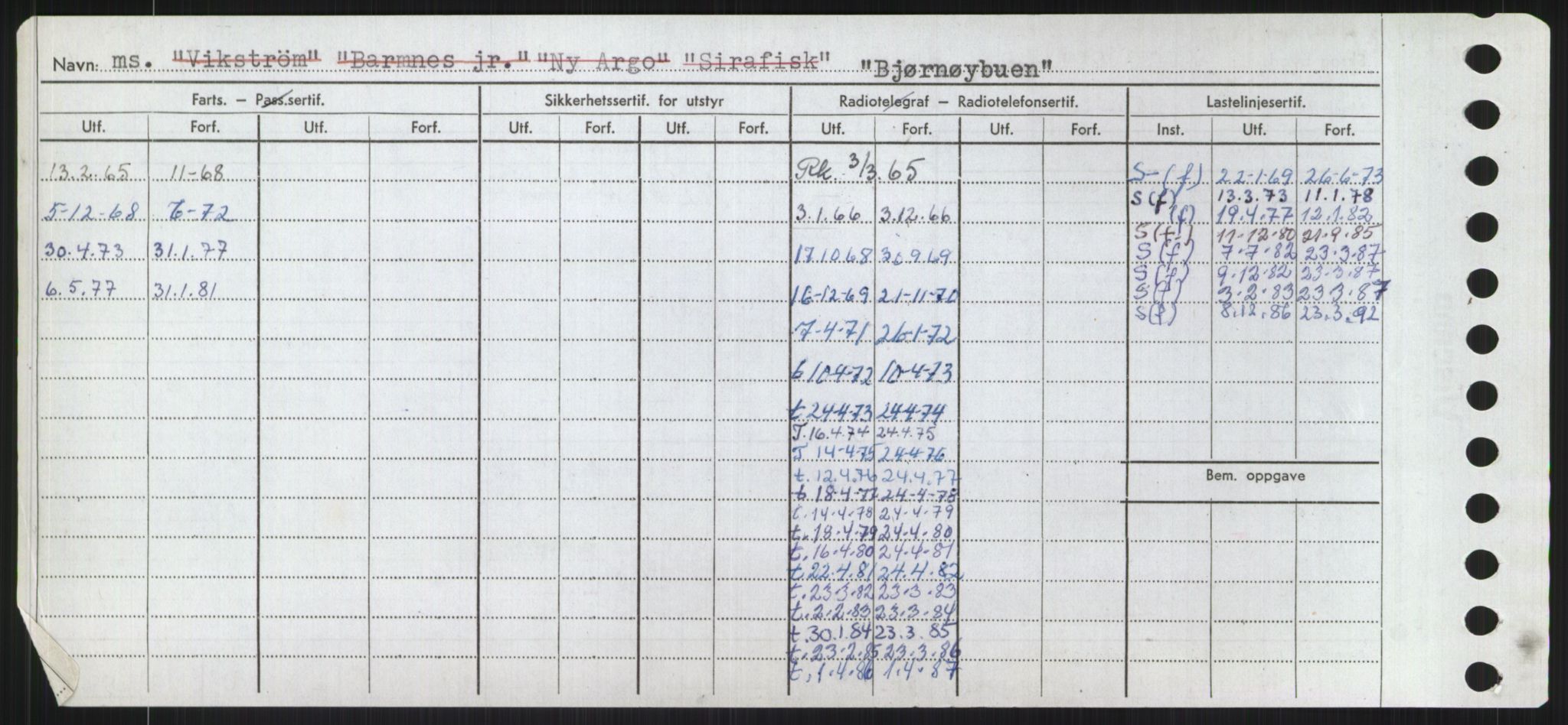 Sjøfartsdirektoratet med forløpere, Skipsmålingen, AV/RA-S-1627/H/Ha/L0001/0002: Fartøy, A-Eig / Fartøy Bjør-Eig, p. 46