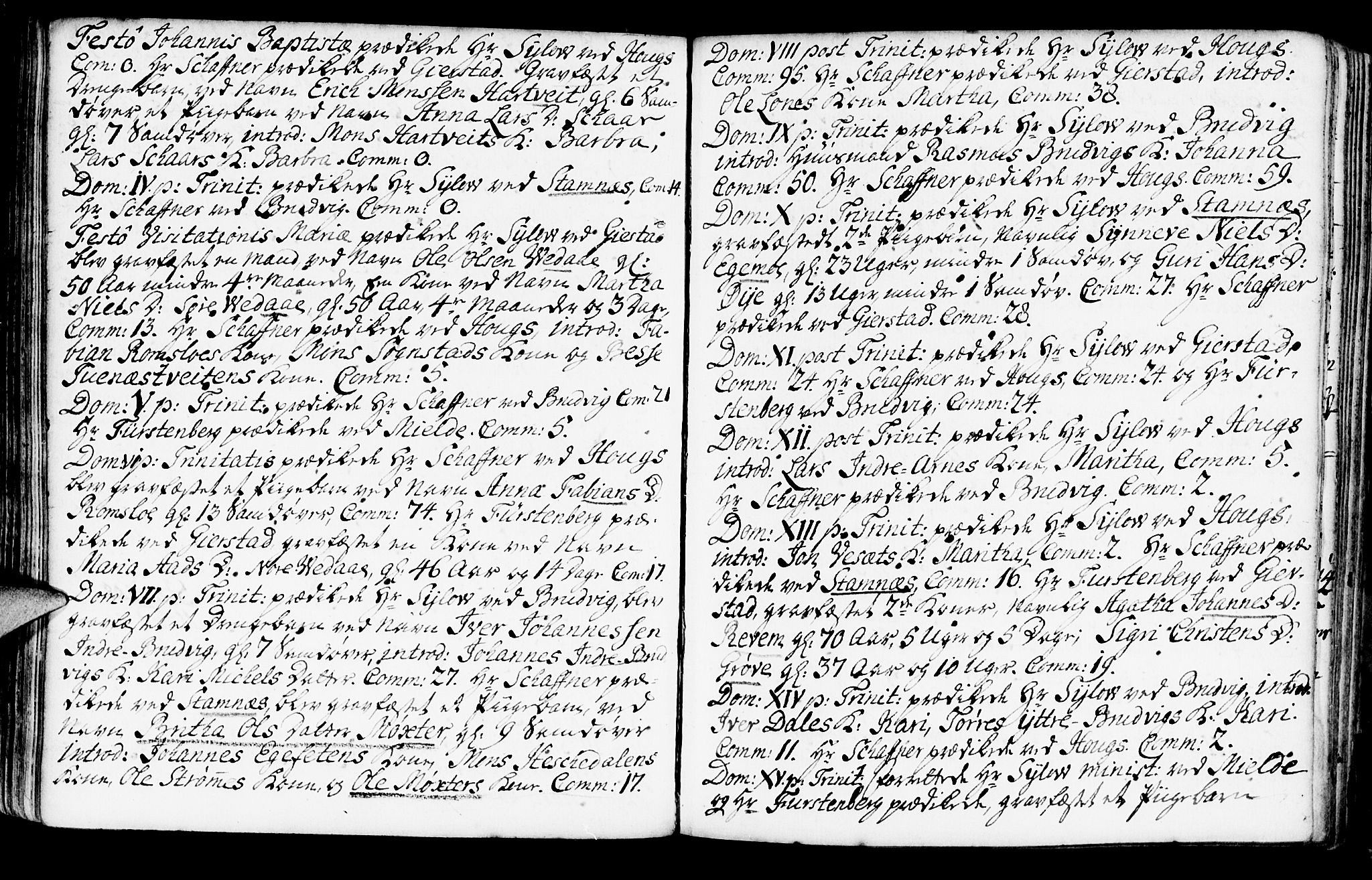 Haus sokneprestembete, AV/SAB-A-75601/H/Haa: Parish register (official) no. A 7, 1748-1766, p. 123