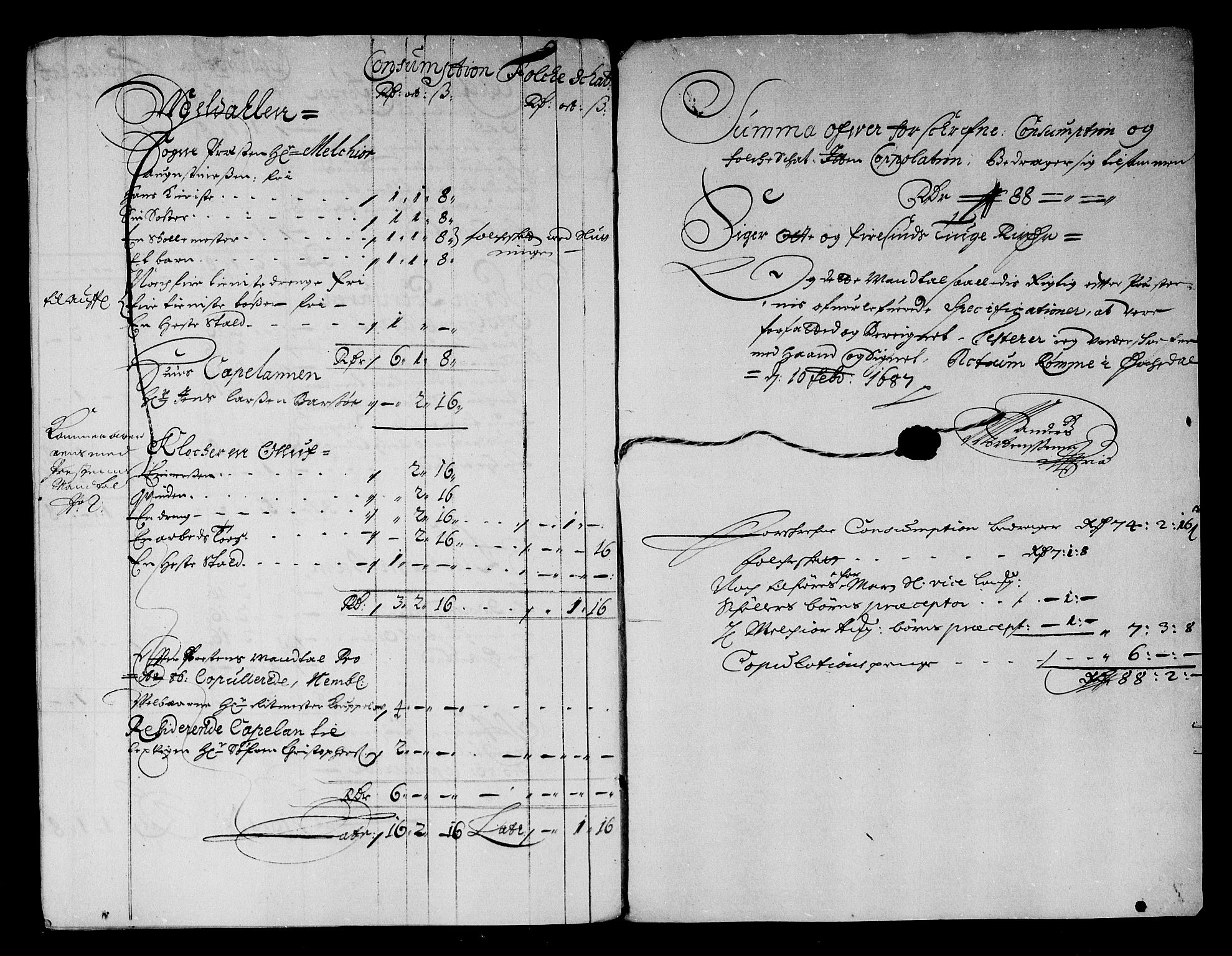 Rentekammeret inntil 1814, Reviderte regnskaper, Stiftamtstueregnskaper, Trondheim stiftamt og Nordland amt, AV/RA-EA-6044/R/Rg/L0083: Trondheim stiftamt og Nordland amt, 1686