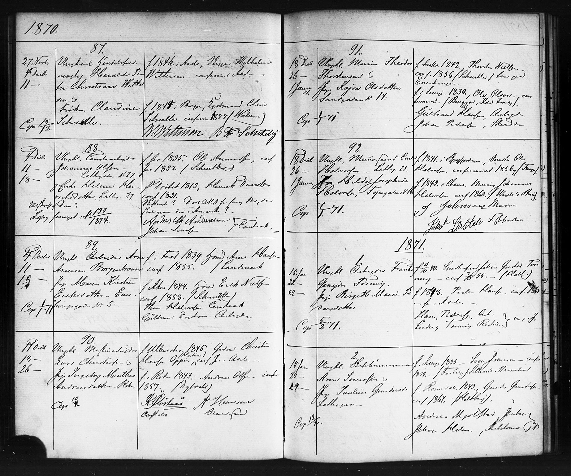 Grønland prestekontor Kirkebøker, AV/SAO-A-10848/G/Ga/L0002: Parish register (copy) no. 2, 1861-1863