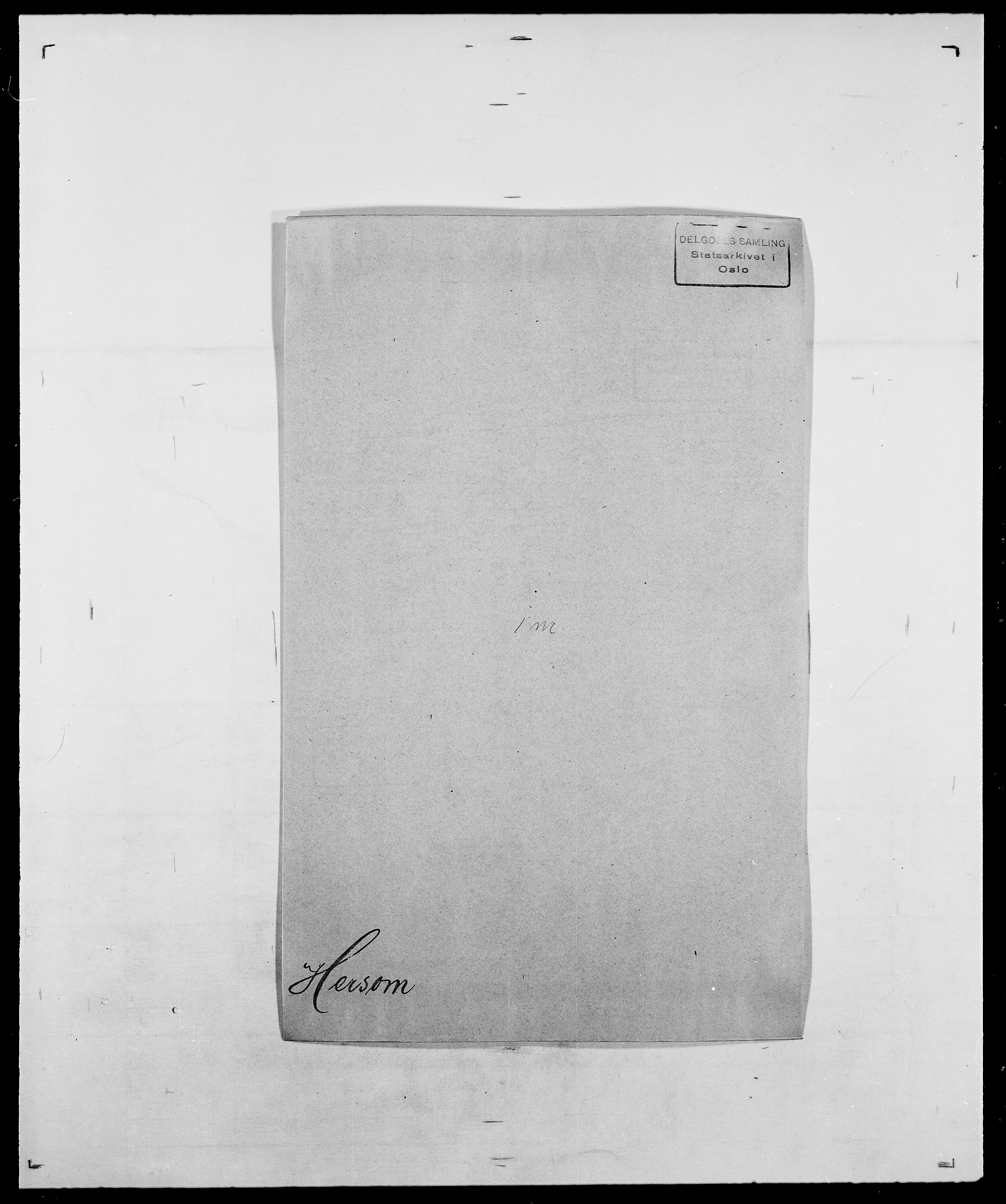 Delgobe, Charles Antoine - samling, SAO/PAO-0038/D/Da/L0017: Helander - Hjørne, p. 276