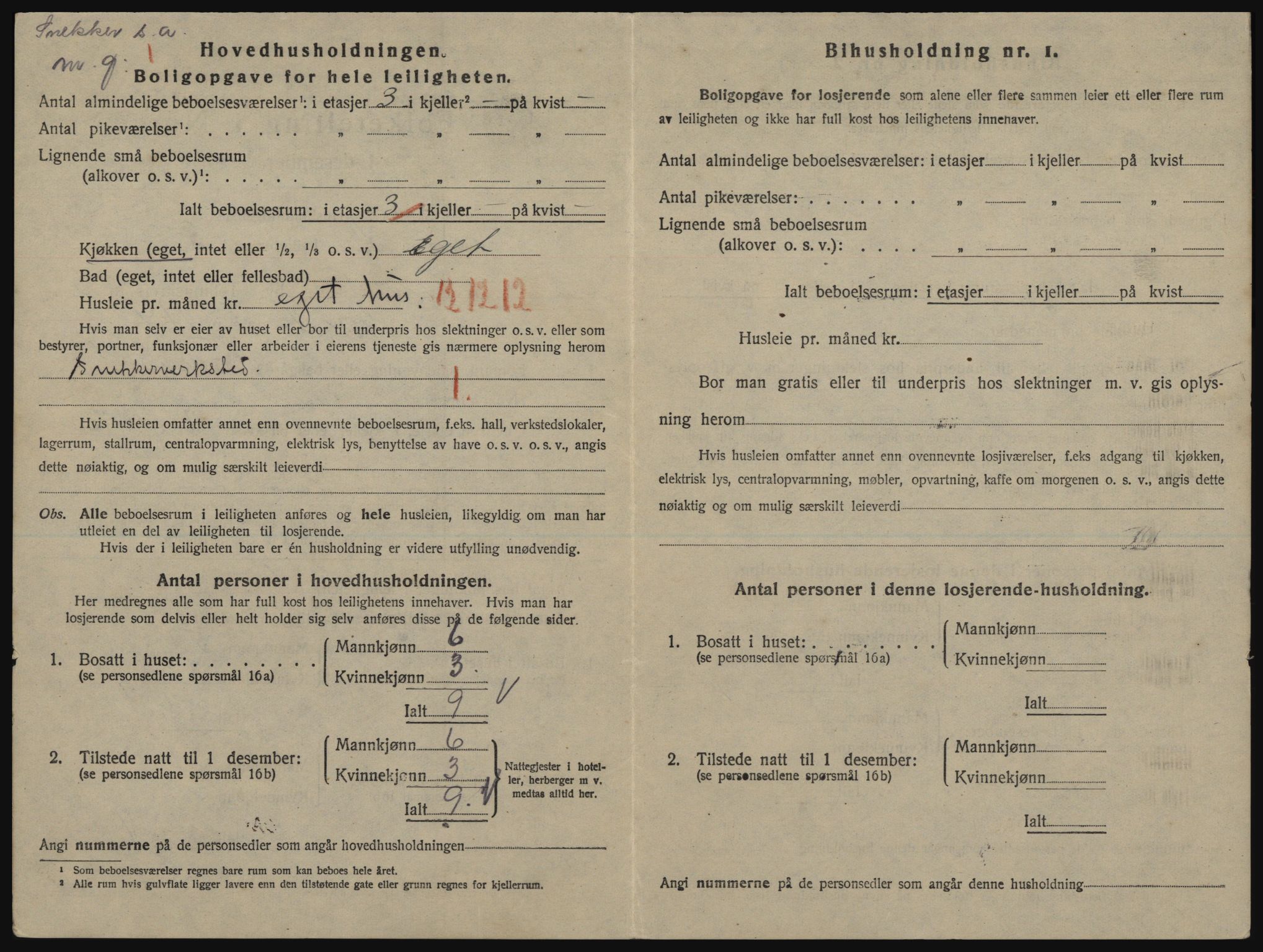 SATØ, 1920 census for Tromsø, 1920, p. 3818