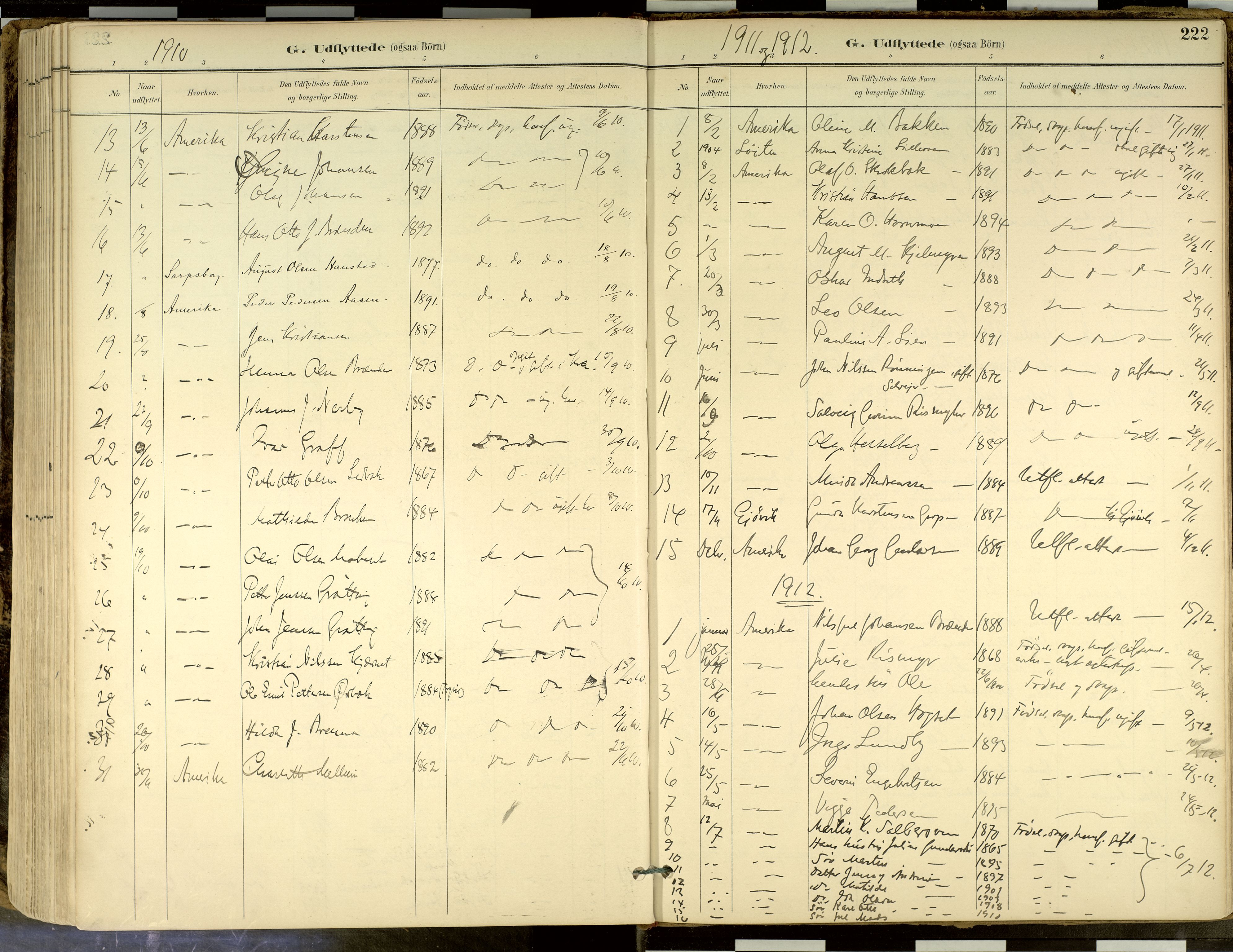 Elverum prestekontor, AV/SAH-PREST-044/H/Ha/Haa/L0018: Parish register (official) no. 18, 1894-1914, p. 222