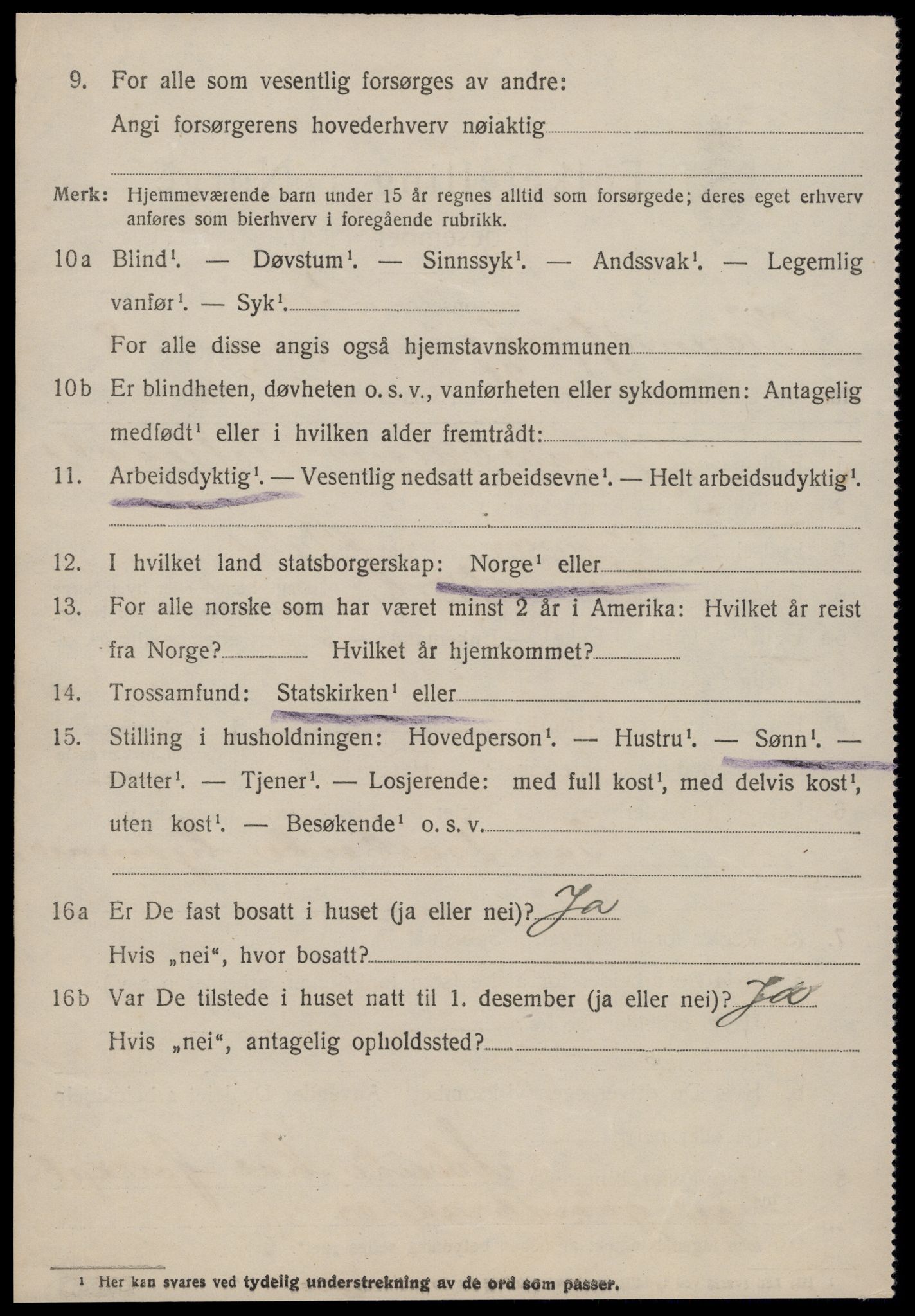 SAT, 1920 census for Hjørundfjord, 1920, p. 3218