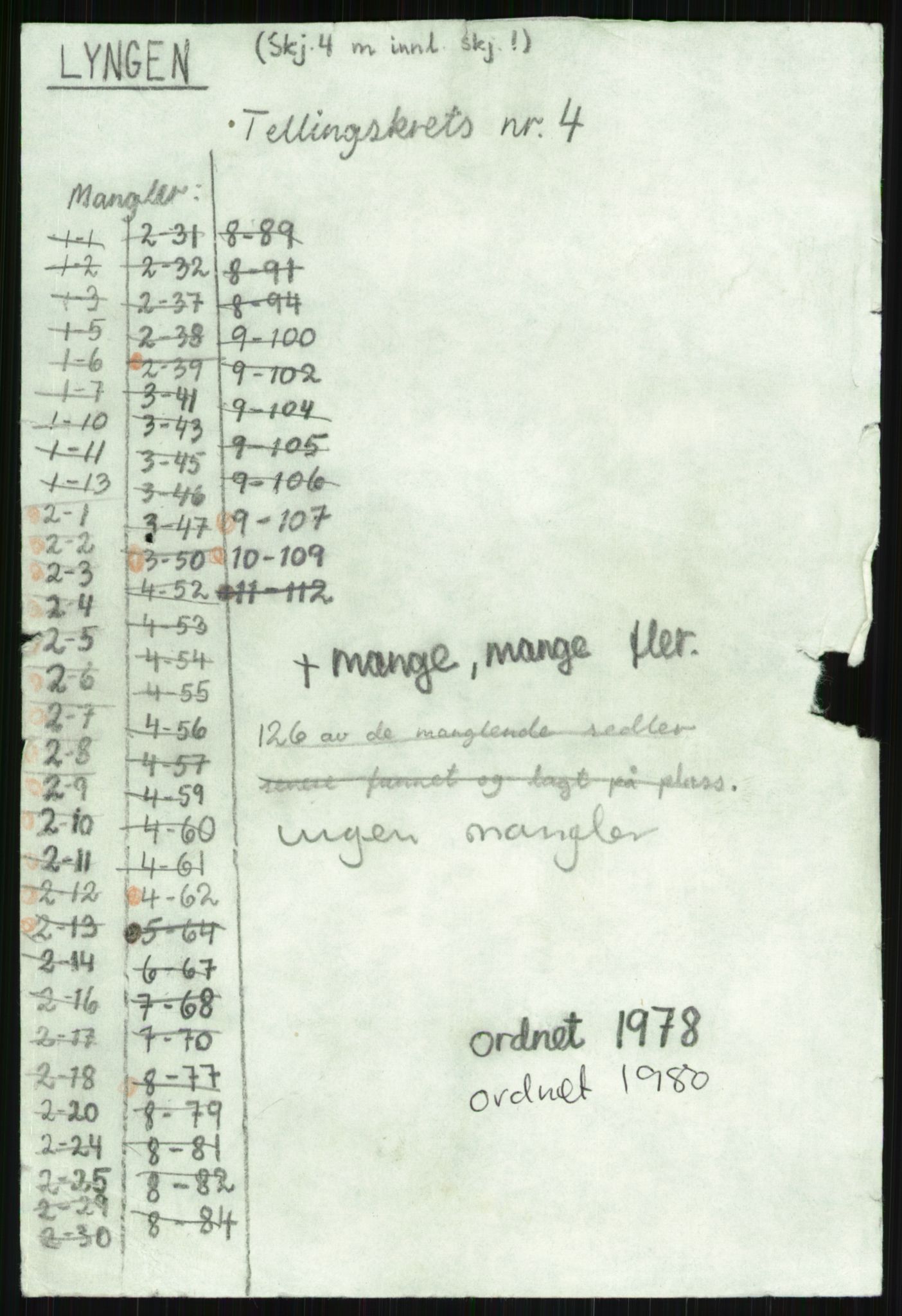 SATØ, 1920 census for Lyngen, 1920, p. 4022