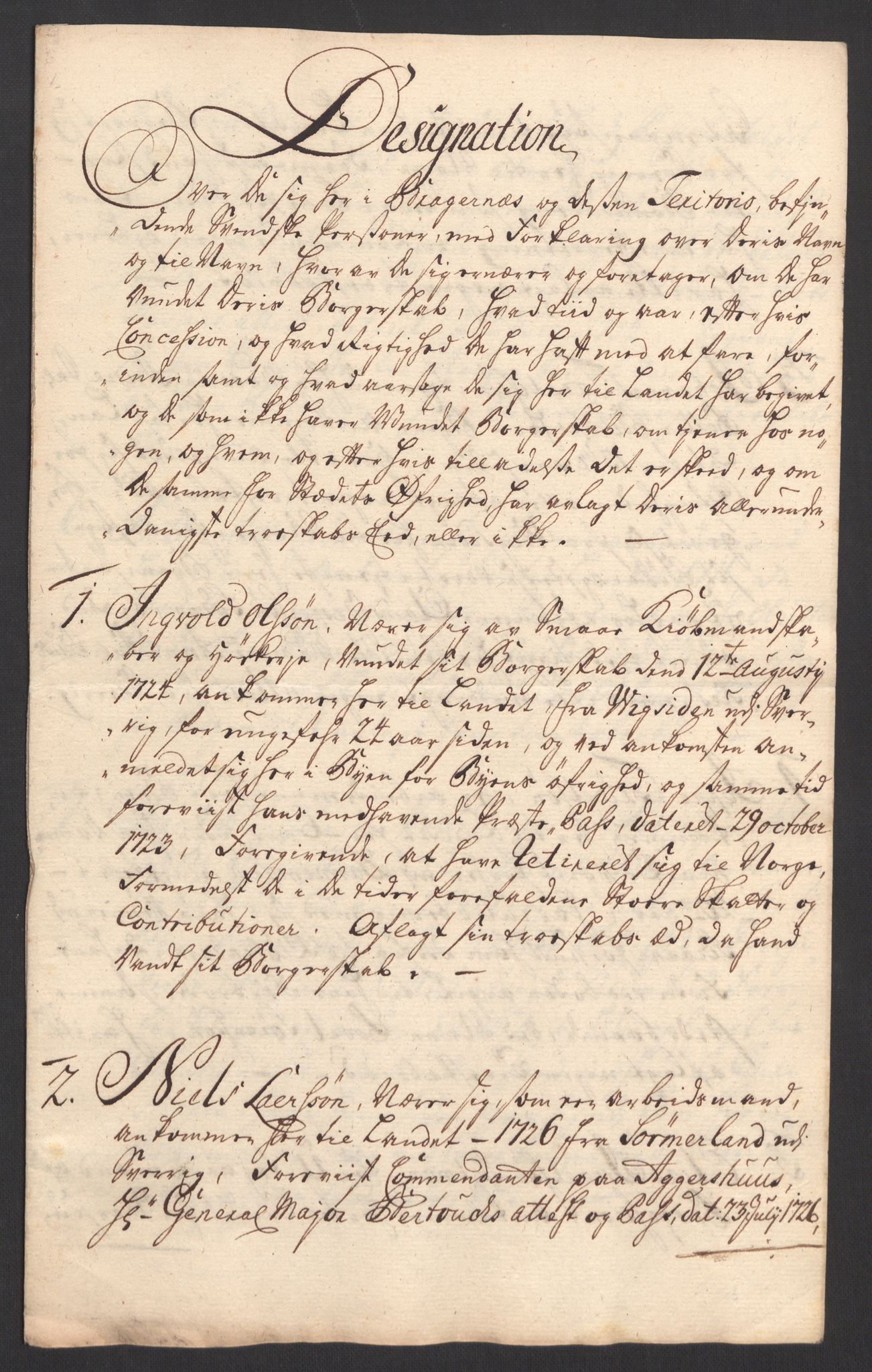 Kristiania stiftamt, SAO/A-10386/G/Gc/L0002: Utlendinger i Akershus stift, 1734-1735, p. 39