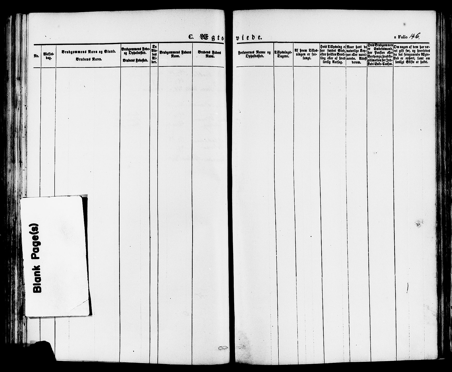 Finnøy sokneprestkontor, AV/SAST-A-101825/H/Ha/Haa/L0008: Parish register (official) no. A 8, 1863-1878, p. 146