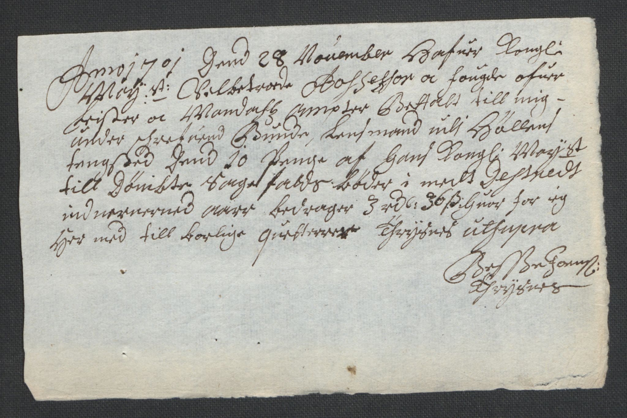 Rentekammeret inntil 1814, Reviderte regnskaper, Fogderegnskap, AV/RA-EA-4092/R43/L2549: Fogderegnskap Lista og Mandal, 1701-1702, p. 185