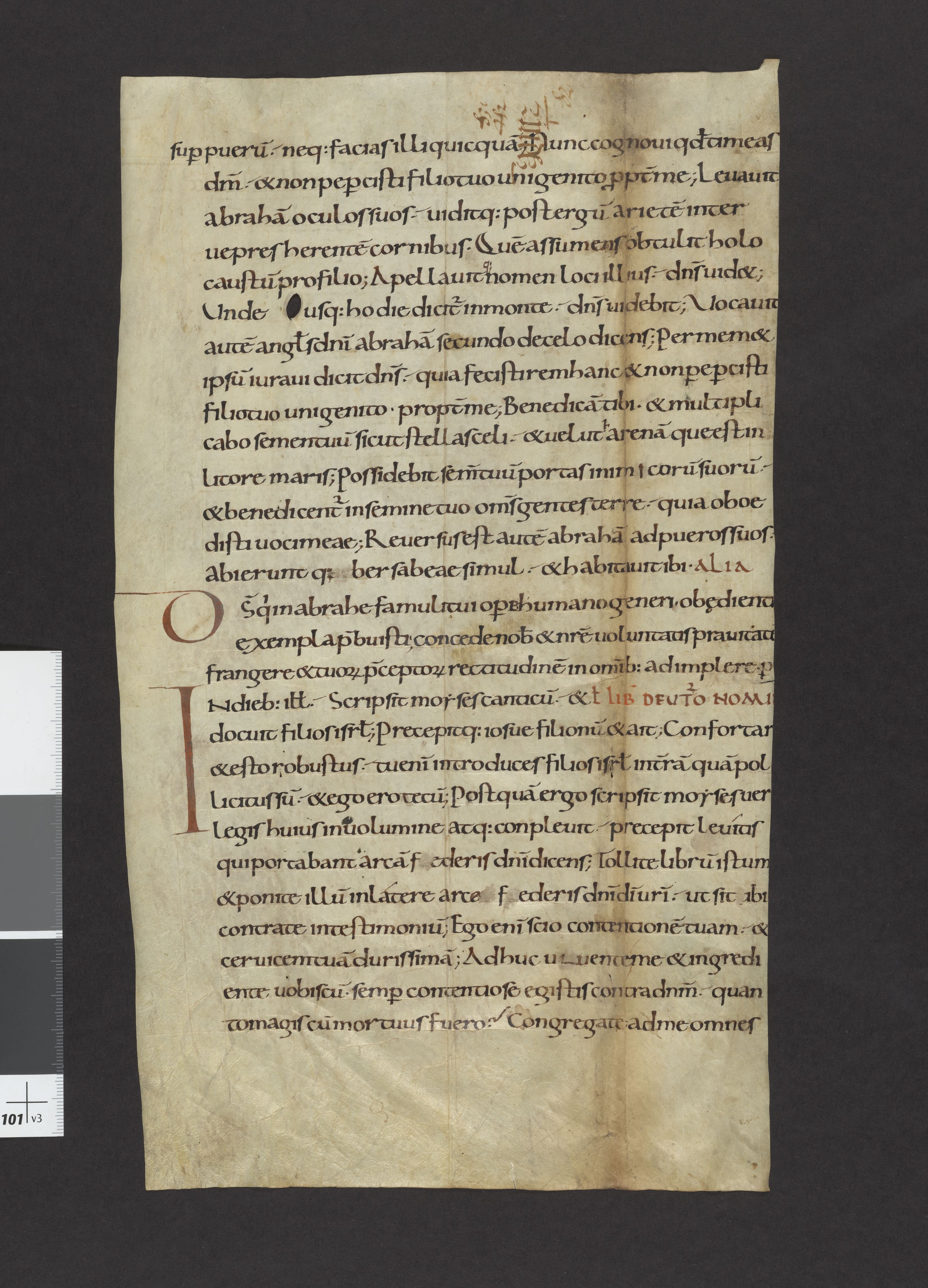 Riksarkivets diplomsamling, AV/RA-EA-5965/F27/F27A/F27Ab/L0001: Latinske fragmenter stort format, 1100-1536, p. 6