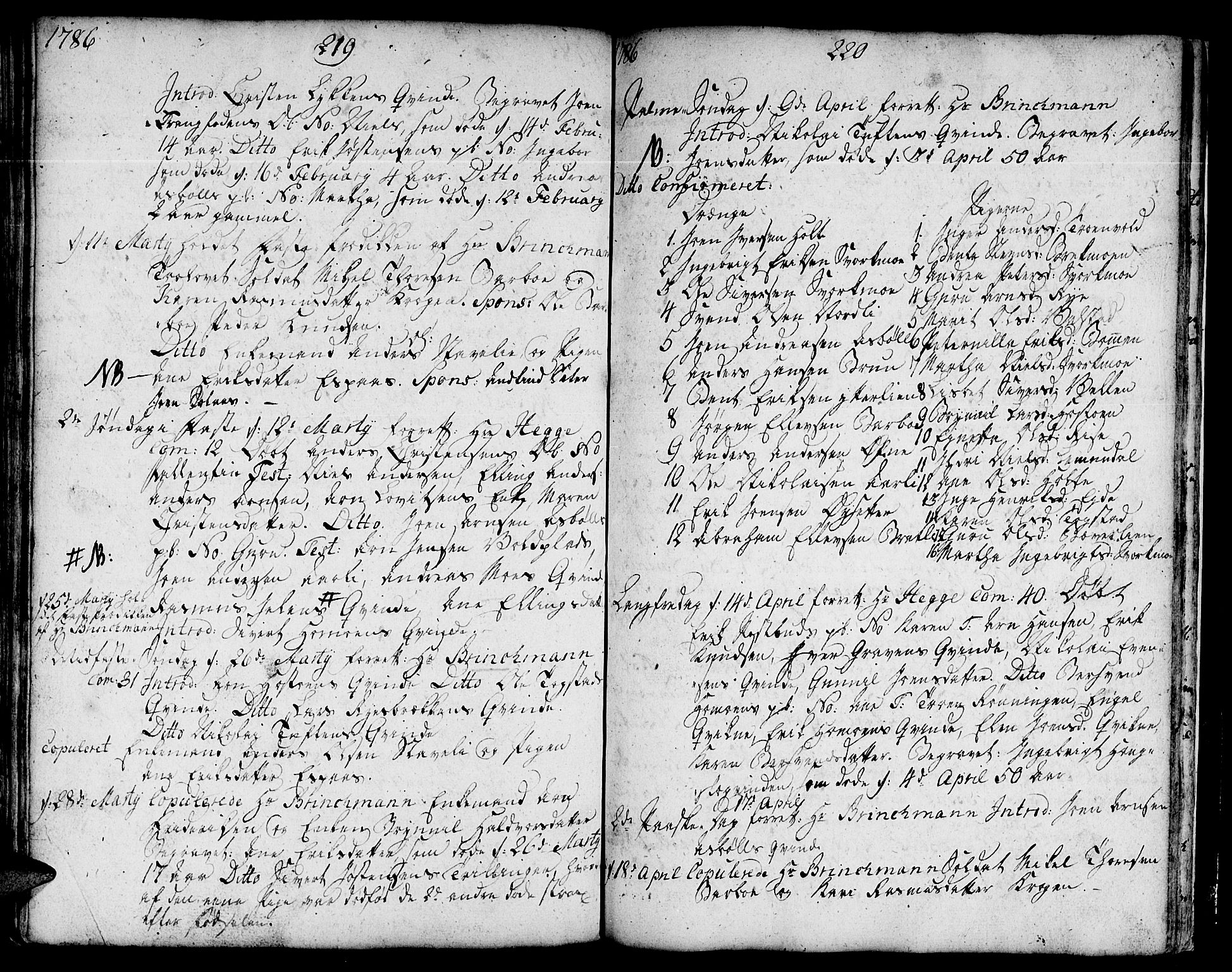 Ministerialprotokoller, klokkerbøker og fødselsregistre - Sør-Trøndelag, SAT/A-1456/671/L0840: Parish register (official) no. 671A02, 1756-1794, p. 319-320