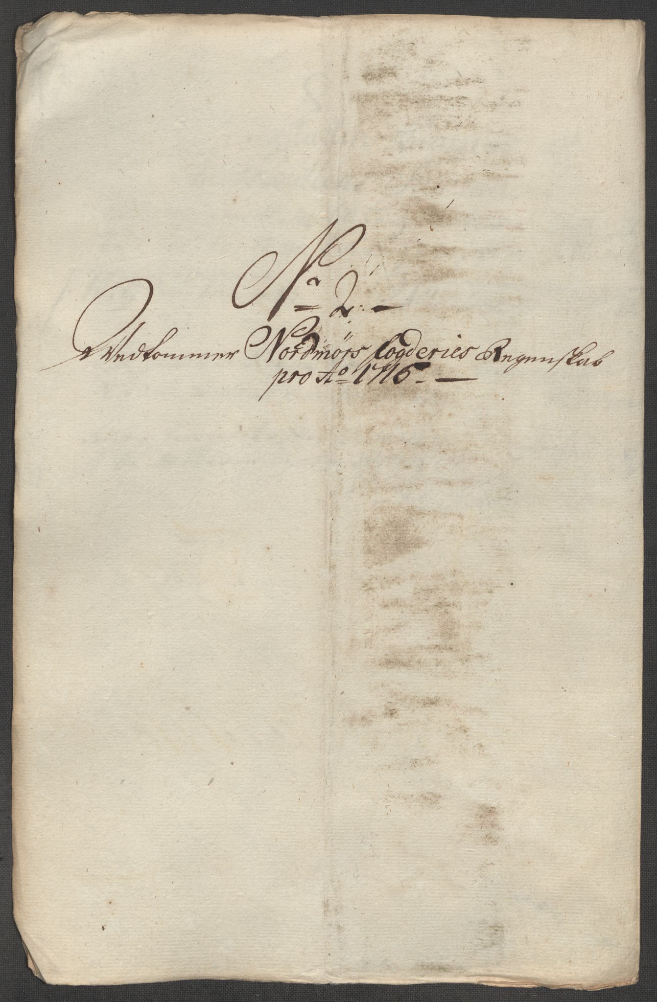 Rentekammeret inntil 1814, Reviderte regnskaper, Fogderegnskap, RA/EA-4092/R56/L3749: Fogderegnskap Nordmøre, 1716, p. 77