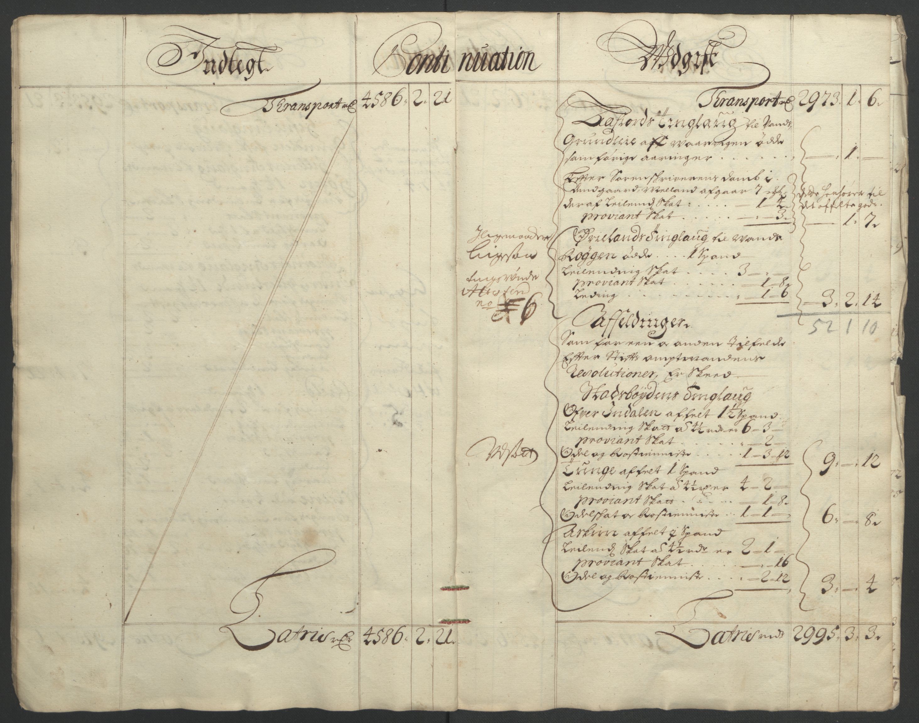 Rentekammeret inntil 1814, Reviderte regnskaper, Fogderegnskap, AV/RA-EA-4092/R57/L3851: Fogderegnskap Fosen, 1695-1696, p. 10