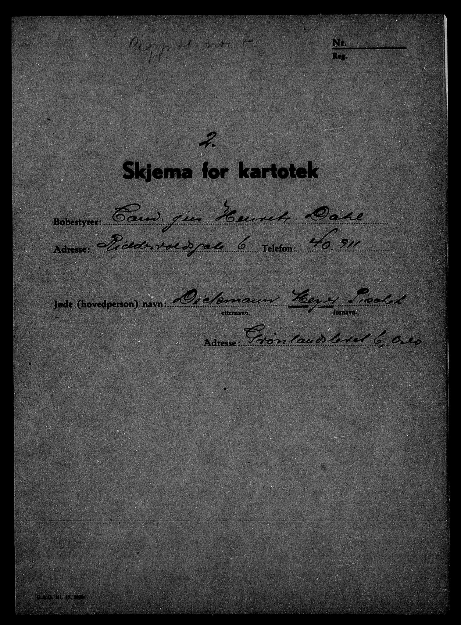 Justisdepartementet, Tilbakeføringskontoret for inndratte formuer, AV/RA-S-1564/H/Hc/Hcc/L0930: --, 1945-1947, p. 240