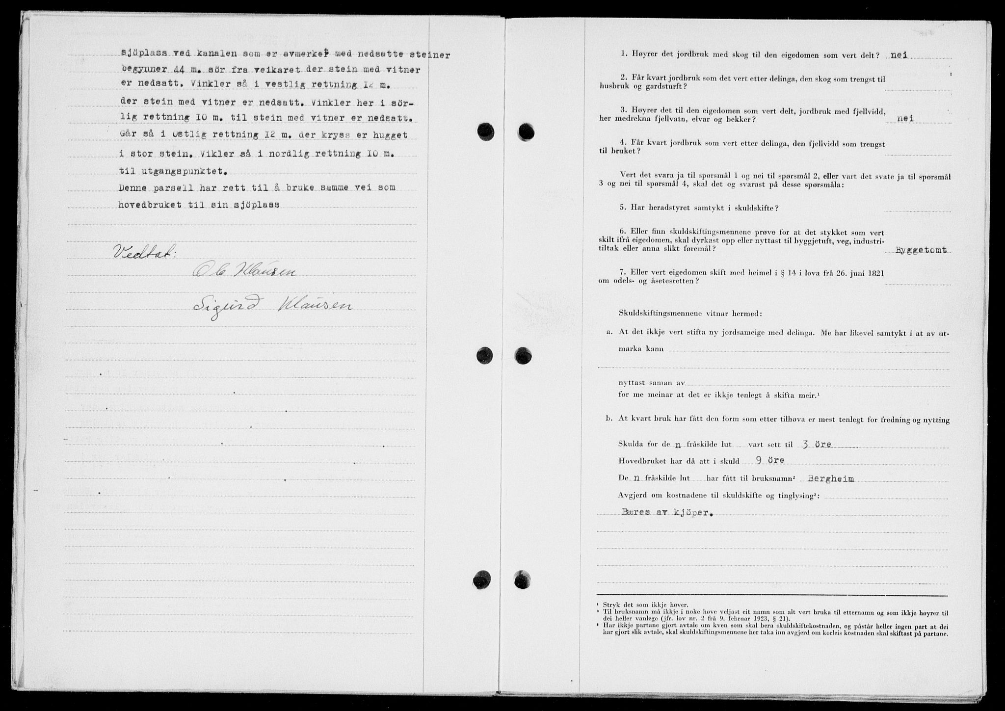 Ryfylke tingrett, SAST/A-100055/001/II/IIB/L0135: Mortgage book no. 114, 1956-1957, Diary no: : 2255/1956