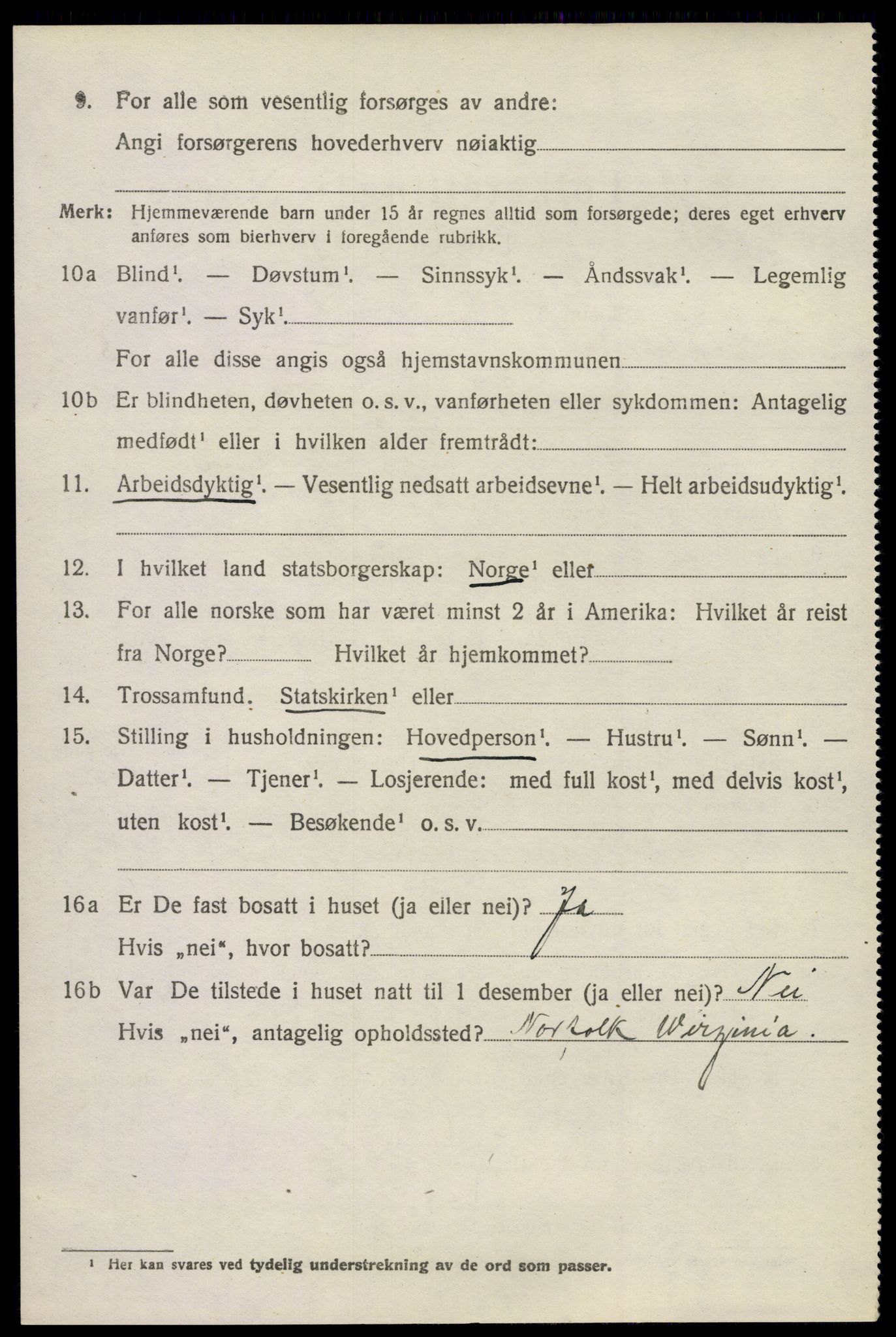 SAKO, 1920 census for Nøtterøy, 1920, p. 10684