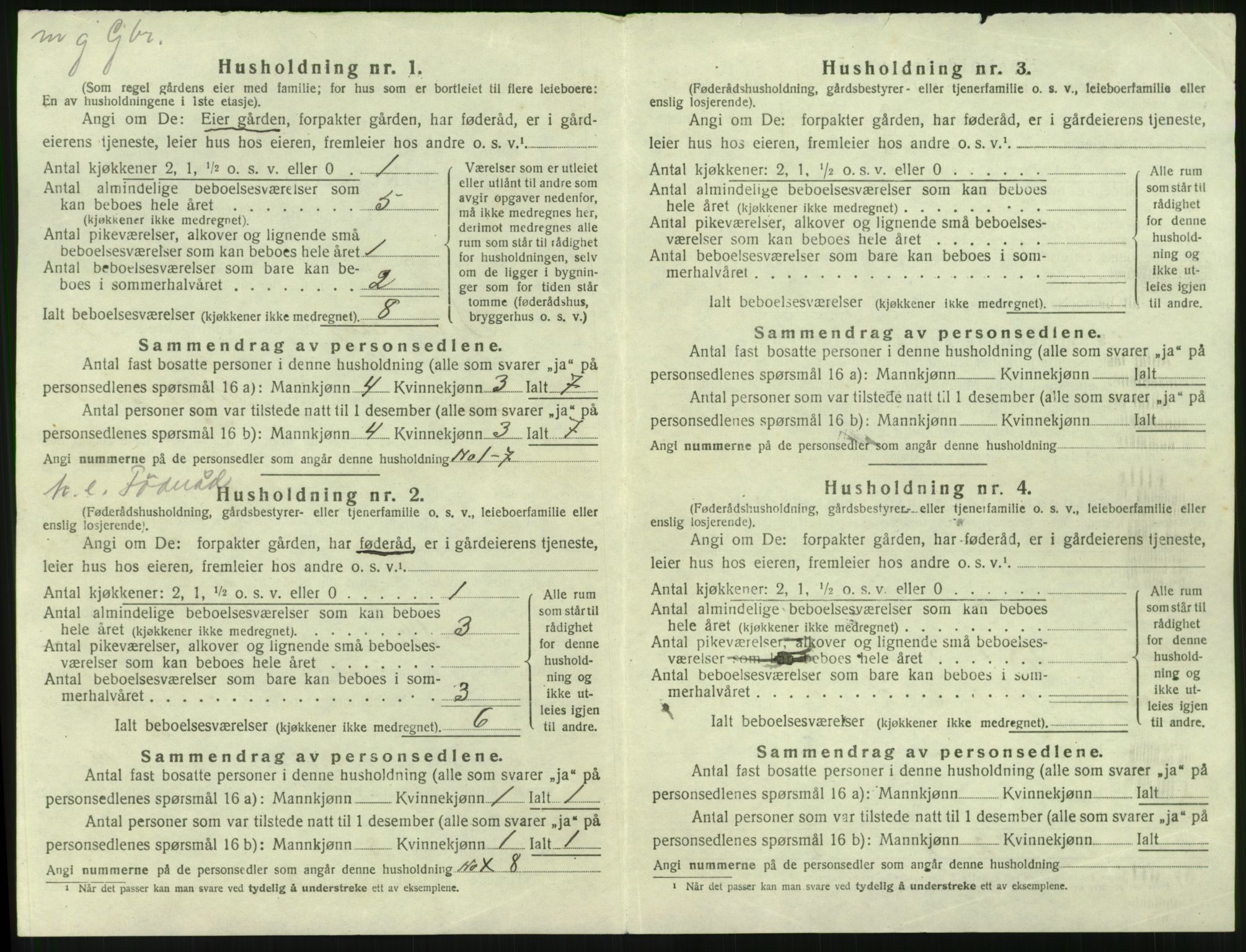 SAST, 1920 census for Sjernarøy, 1920, p. 403