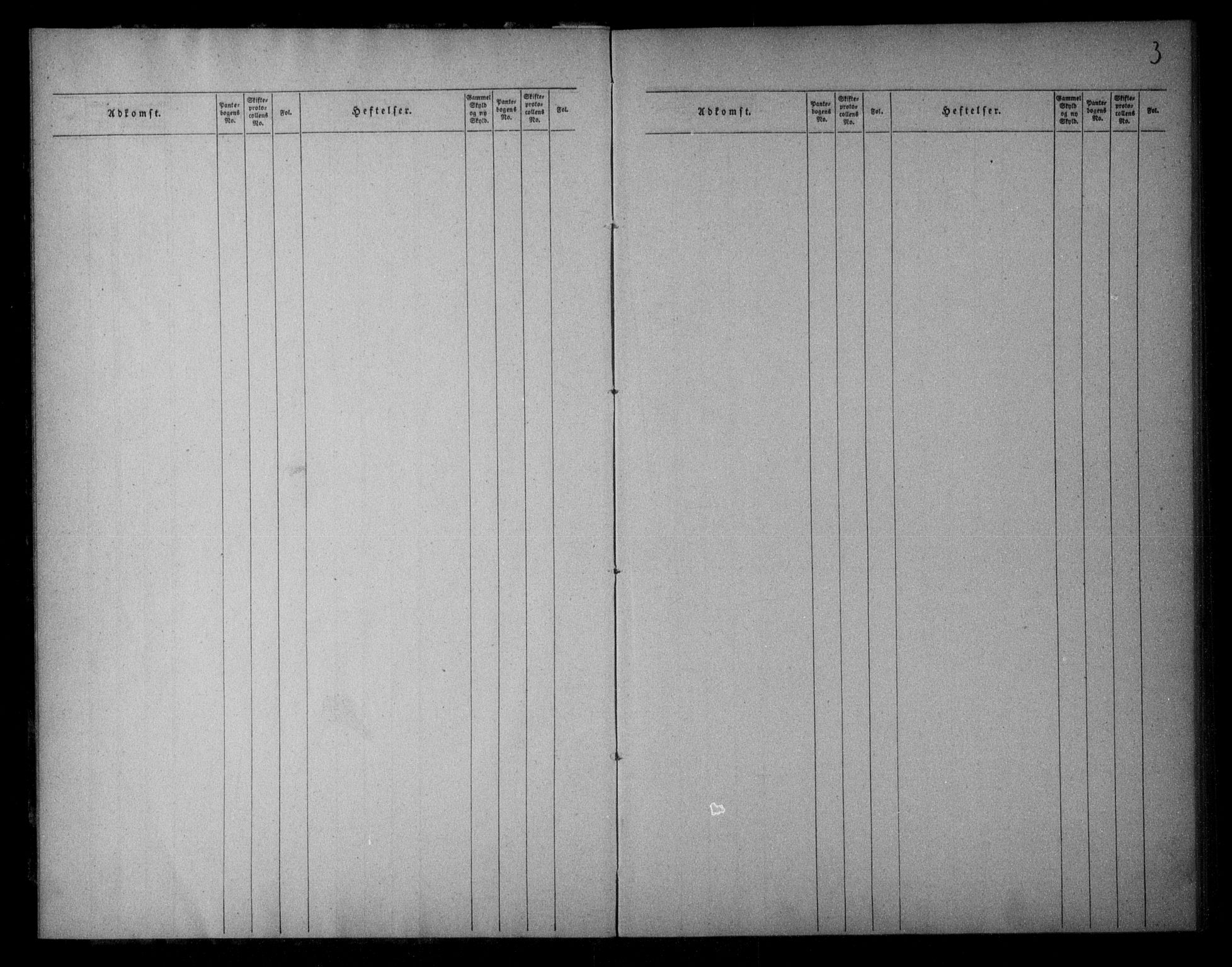 Lister sorenskriveri, SAK/1221-0003/G/Ga/L0003: Mortgage register no. 3, 1738-1810, p. 3