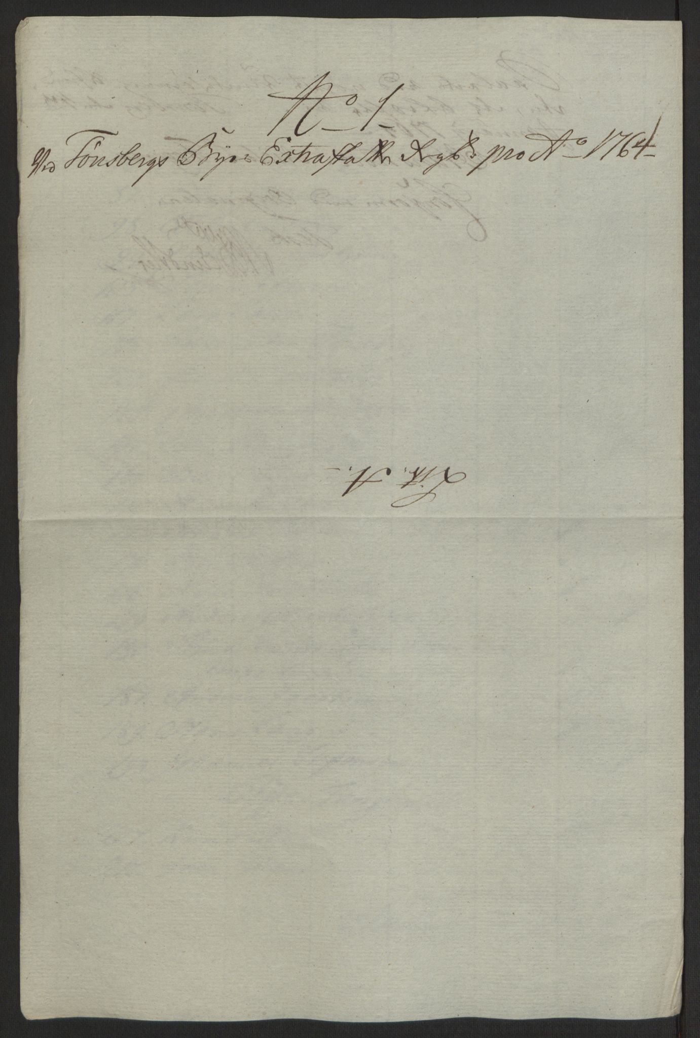 Rentekammeret inntil 1814, Reviderte regnskaper, Byregnskaper, AV/RA-EA-4066/R/Rh/L0162/0001: [H4] Kontribusjonsregnskap / Ekstraskatt, Tønsberg, 1762-1772, p. 130