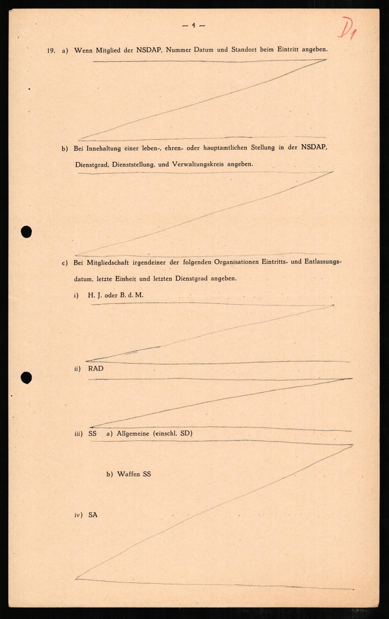 Forsvaret, Forsvarets overkommando II, AV/RA-RAFA-3915/D/Db/L0006: CI Questionaires. Tyske okkupasjonsstyrker i Norge. Tyskere., 1945-1946, p. 319