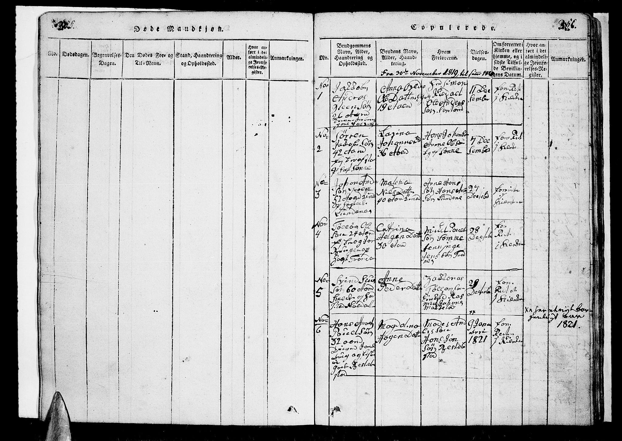 Trondenes sokneprestkontor, SATØ/S-1319/H/Hb/L0003klokker: Parish register (copy) no. 3, 1820-1834, p. 355-356