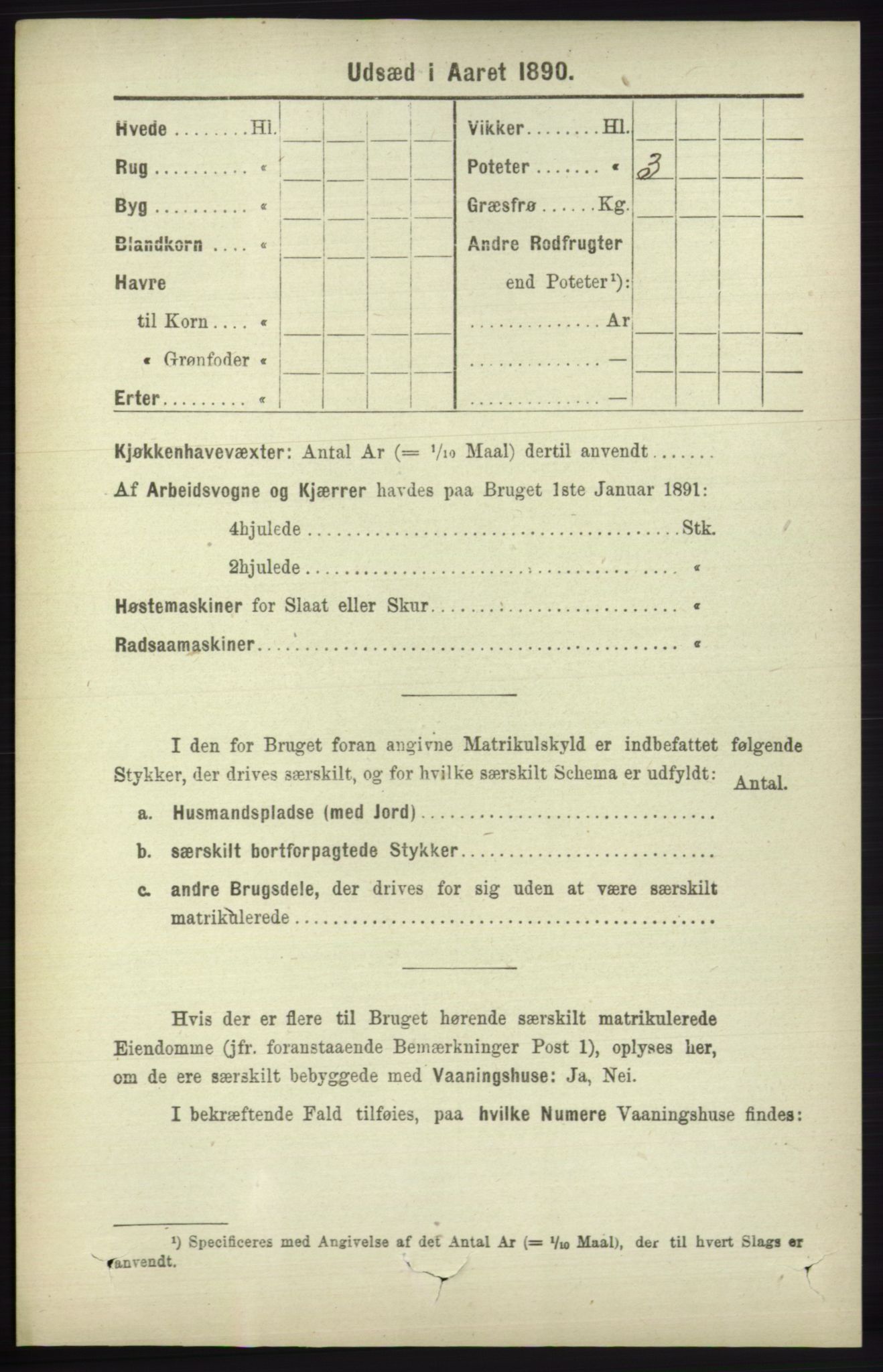 RA, 1891 census for 1230 Ullensvang, 1891, p. 7121