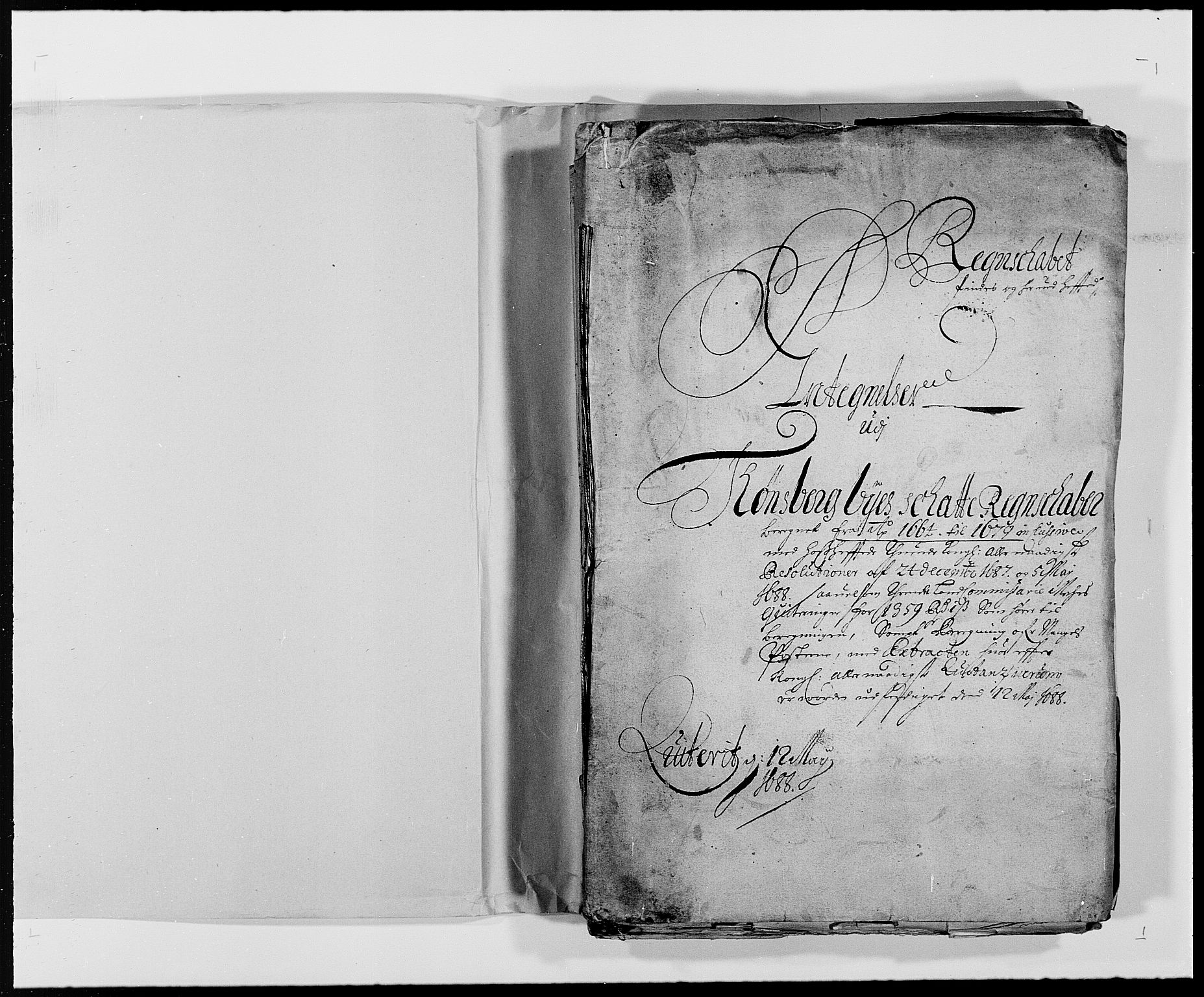 Rentekammeret inntil 1814, Reviderte regnskaper, Byregnskaper, RA/EA-4066/R/Rh/L0158: [H1] Kontribusjonsregnskap, 1664-1692, p. 4