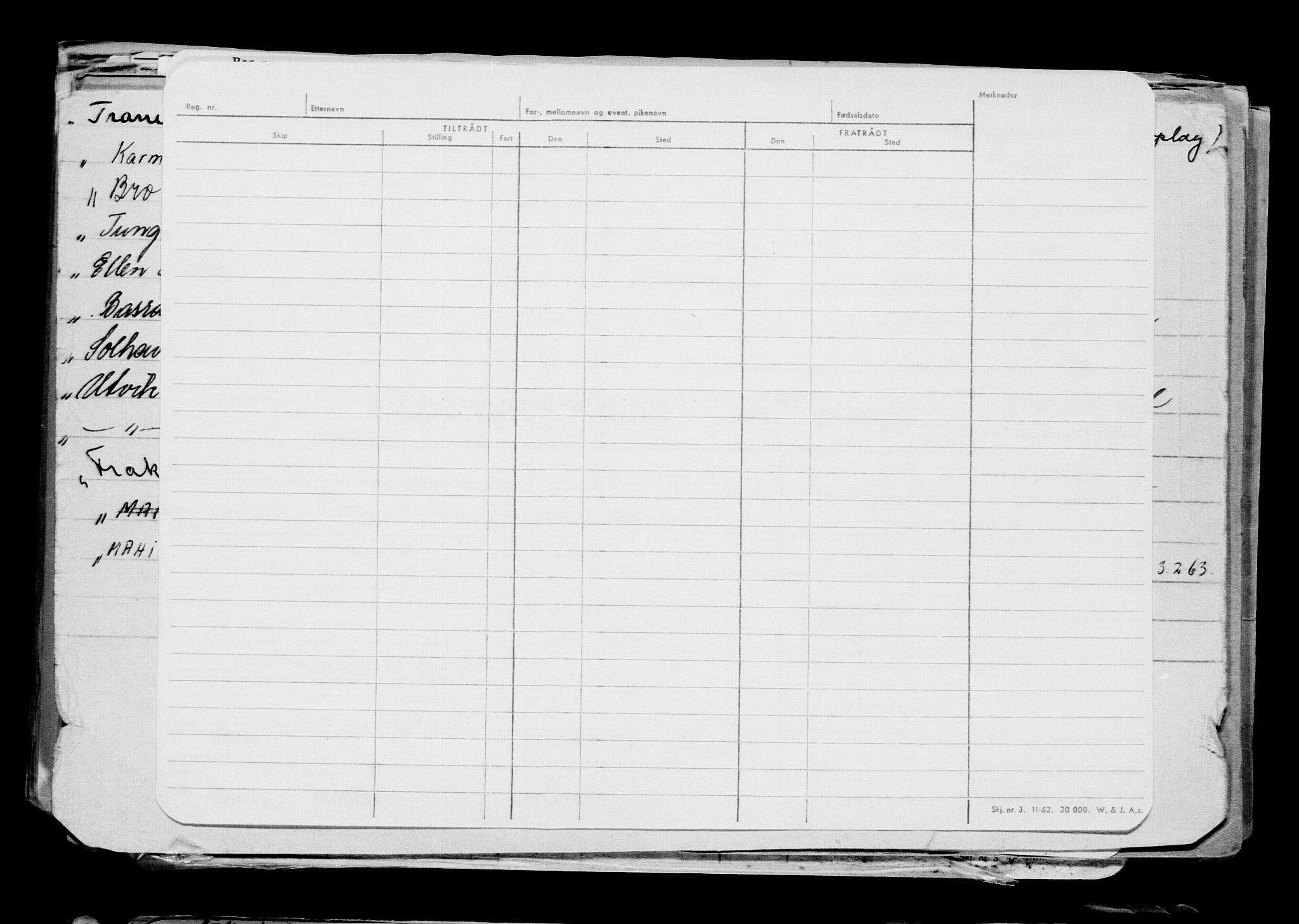 Direktoratet for sjømenn, AV/RA-S-3545/G/Gb/L0200: Hovedkort, 1921, p. 15