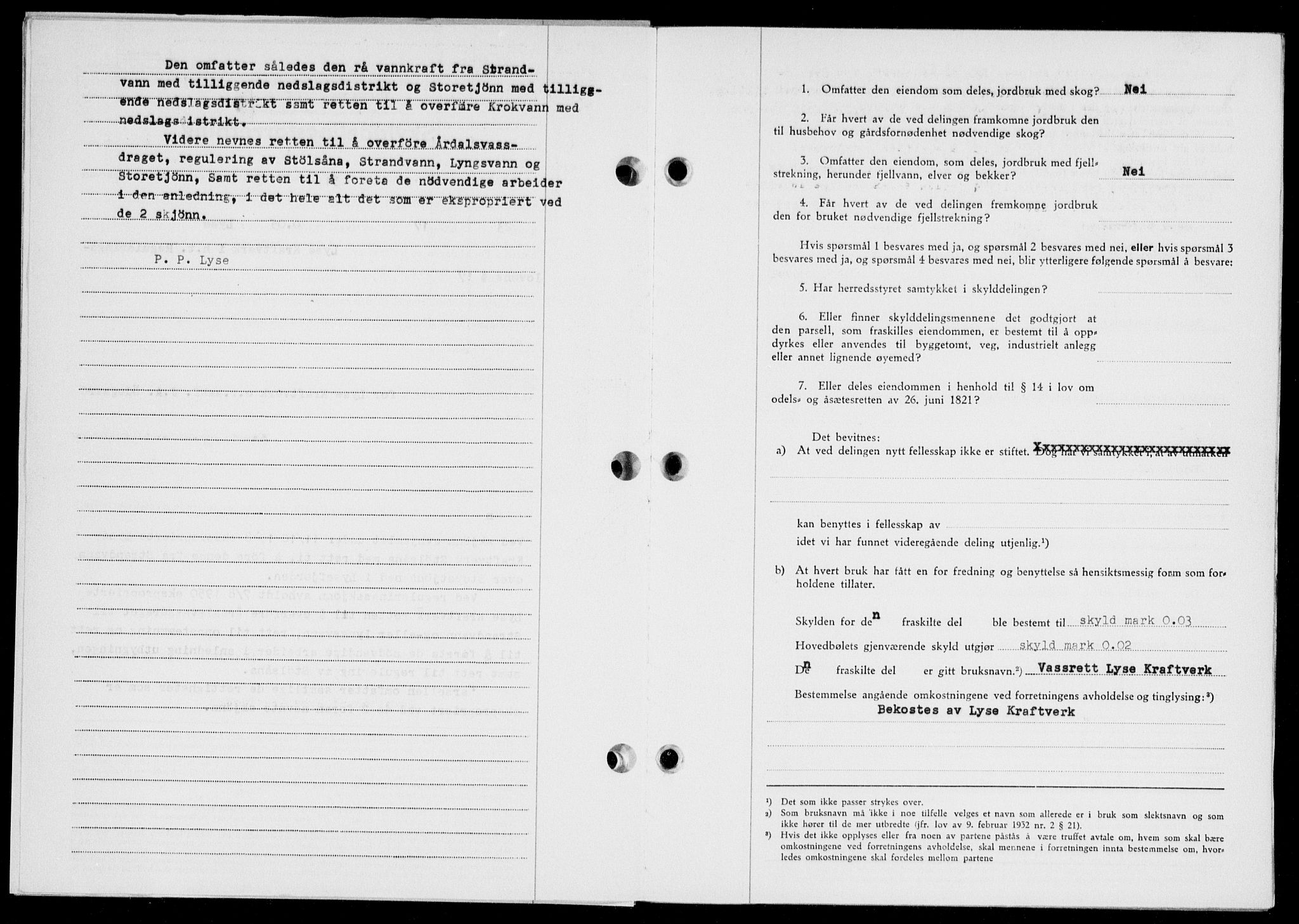 Ryfylke tingrett, SAST/A-100055/001/II/IIB/L0139: Mortgage book no. 118, 1957-1957, Diary no: : 2095/1957
