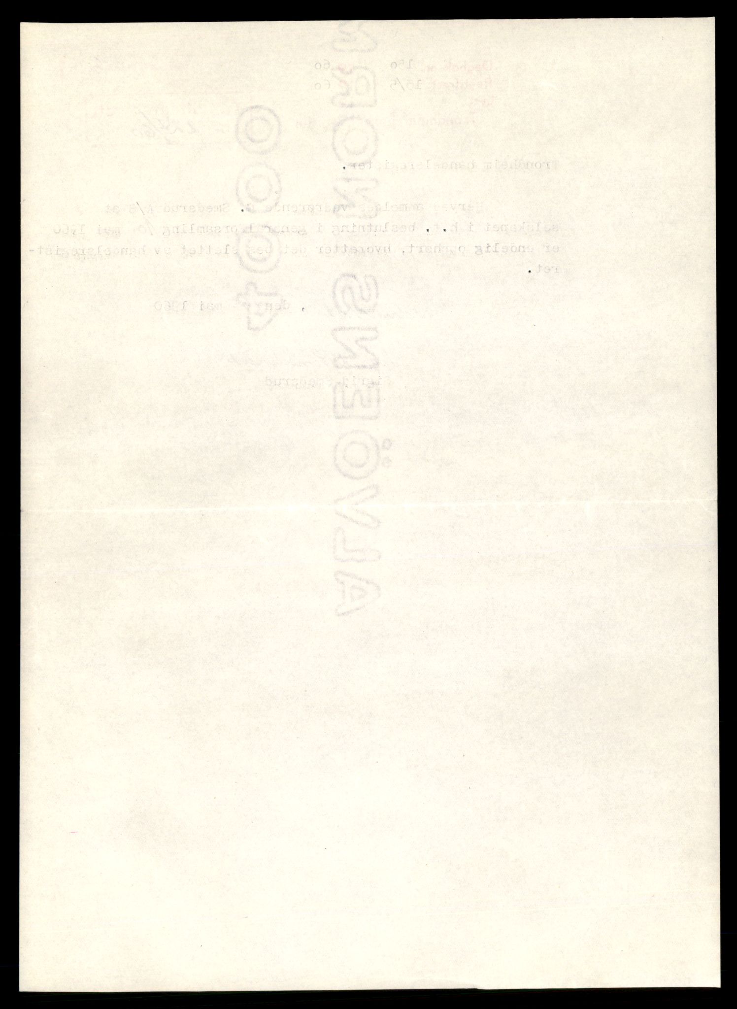 Trondheim byfogd, SAT/A-0003/2/J/Jd/Jdb/L0010: Aksjeselskap, Sm-Th, 1960-1964, p. 2