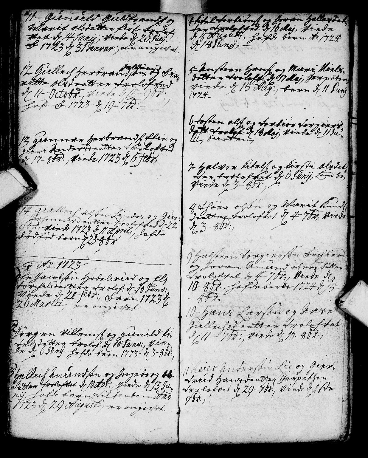 Flesberg kirkebøker, AV/SAKO-A-18/F/Fa/L0001: Parish register (official) no. I 1, 1688-1725